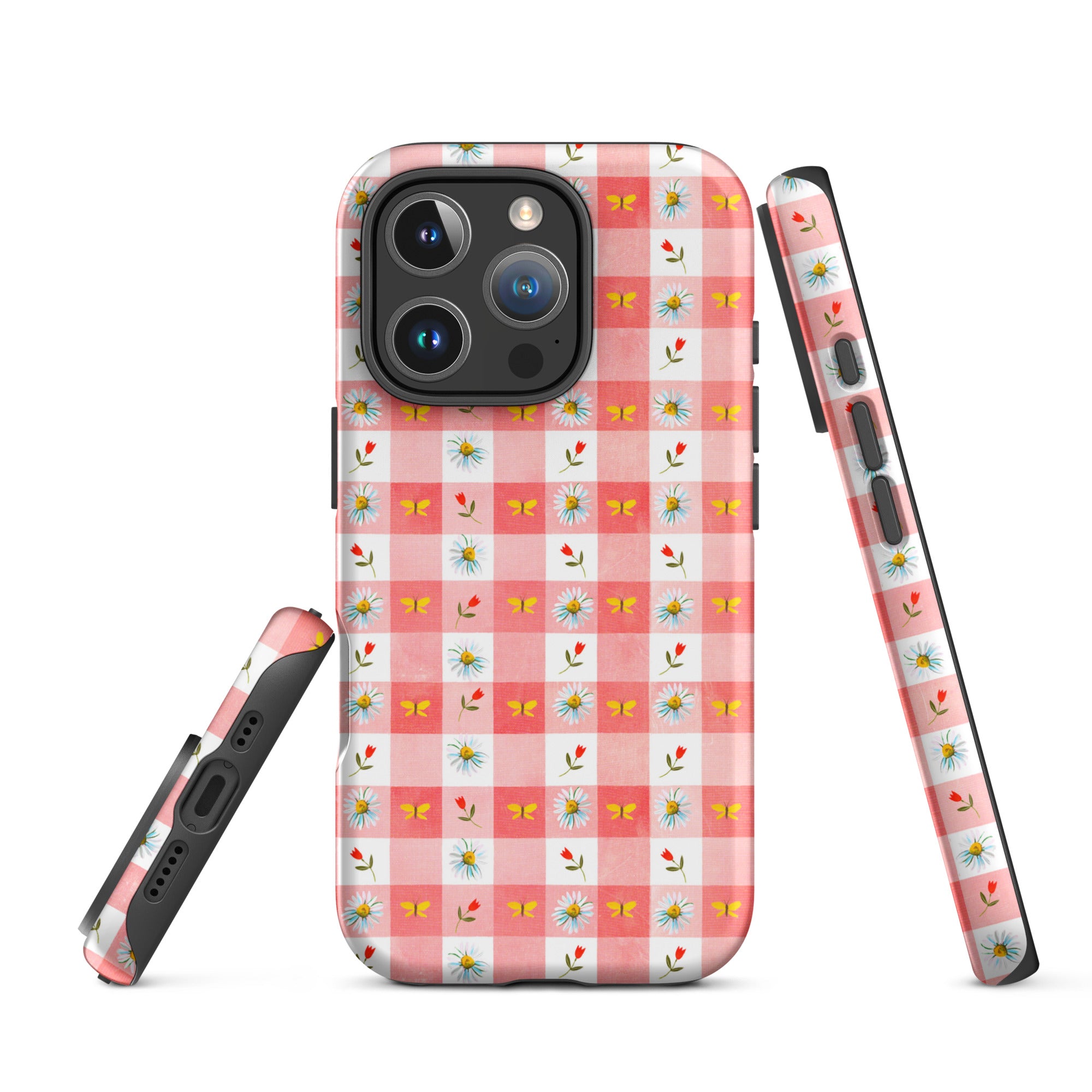 Gingham Tough Case for iPhone® iPhone 16 Pro