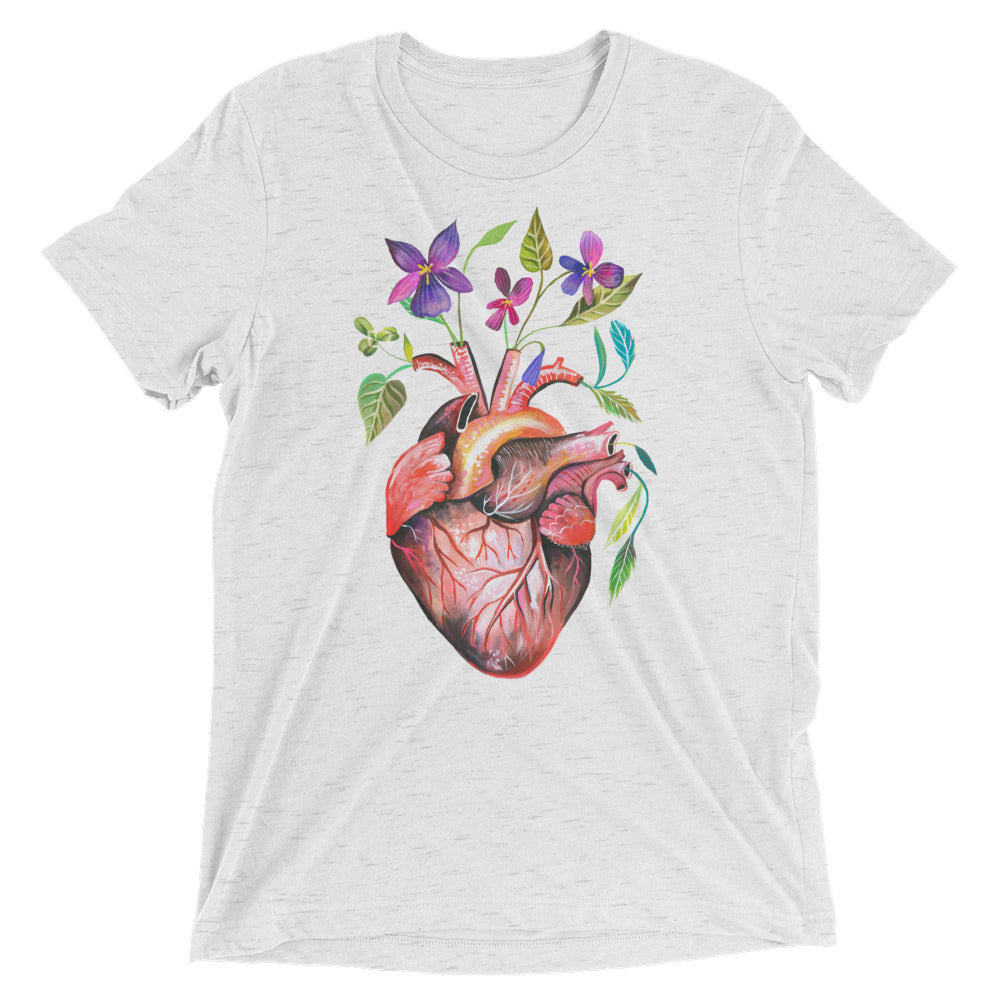 Garden Heart Tri-Blend T-Shirt 3X