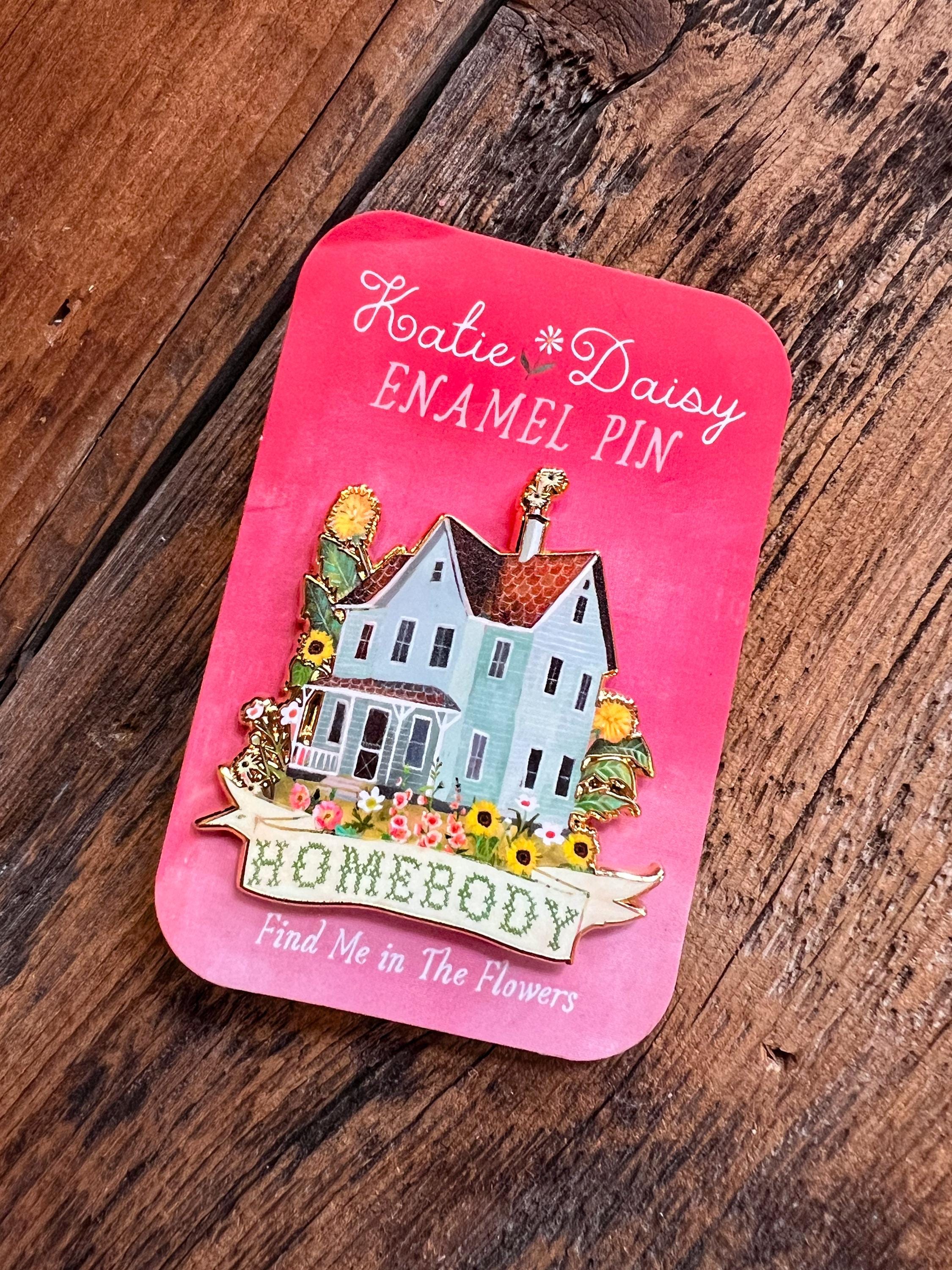 Homebody Enamel Pin