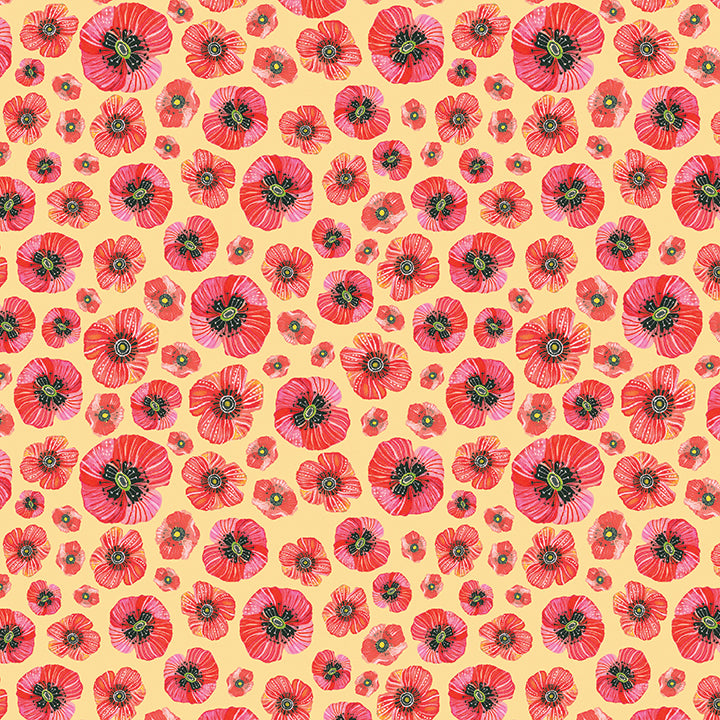 Poppy Meadow Light Yellow
