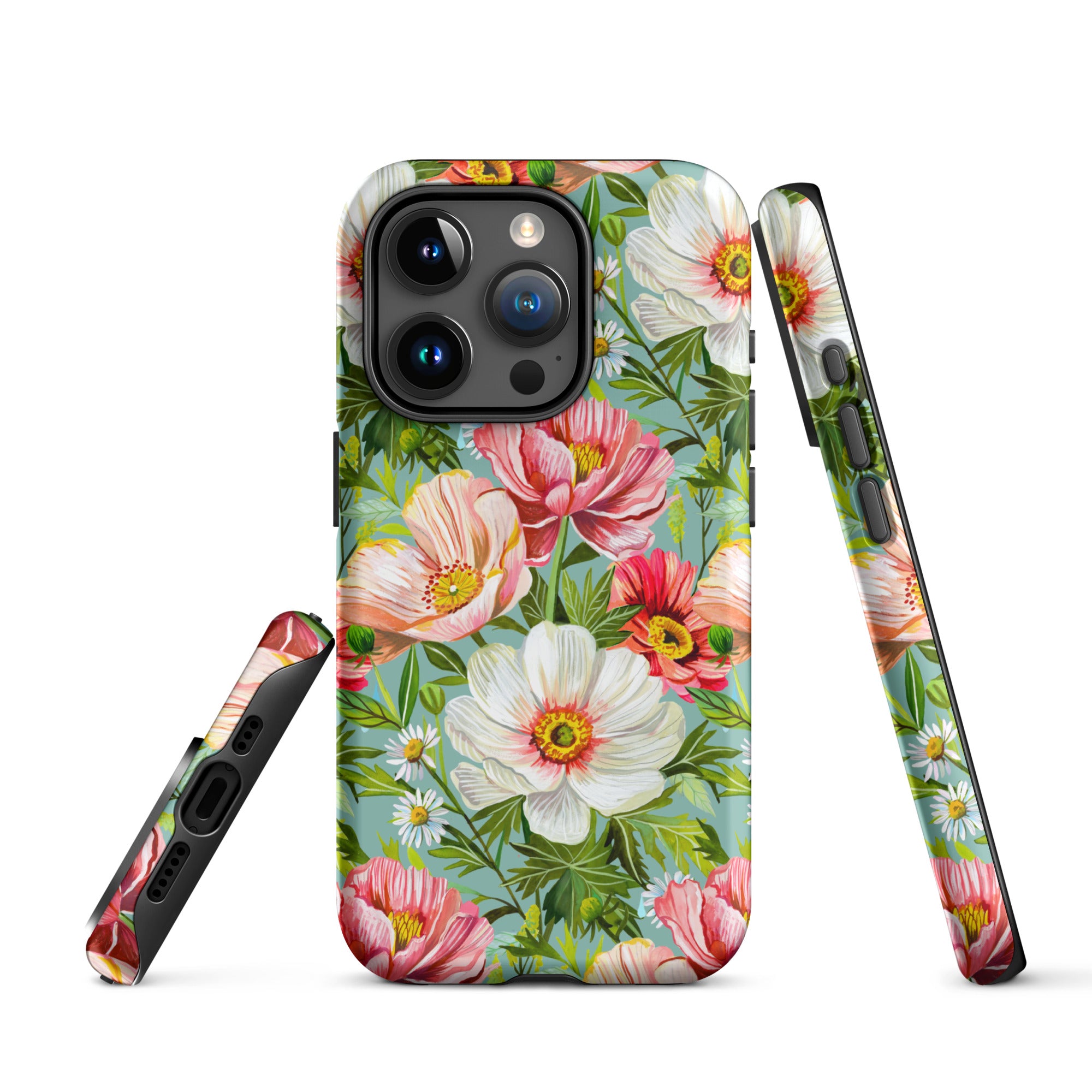 Lydia's Bouquet Tough Case for iPhone® iPhone 15 Pro