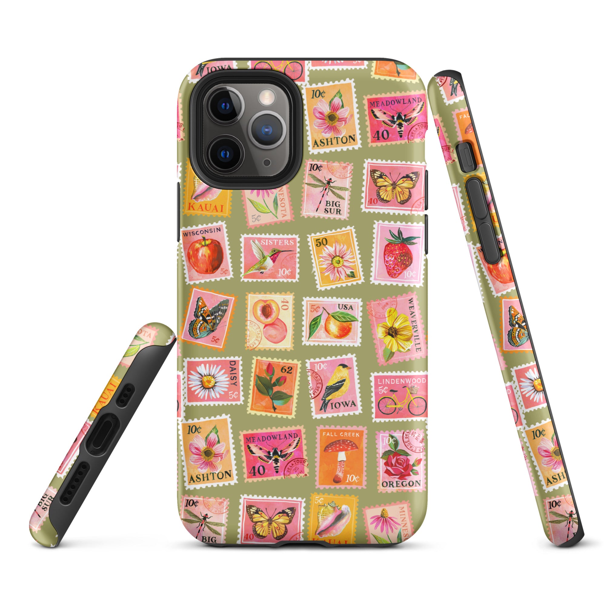 Stamp Collection Tough Case for iPhone® iPhone 11 Pro Matte iPhone 11