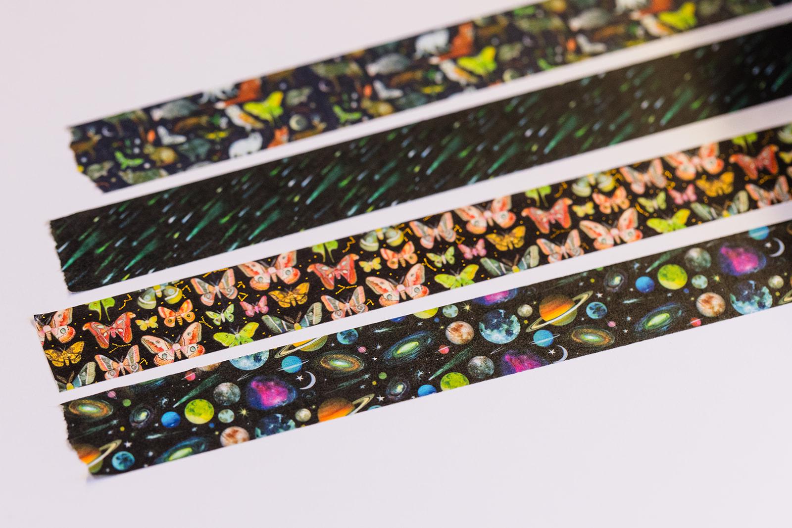Nocturne - 4-Pack Washi Tape Roll Set