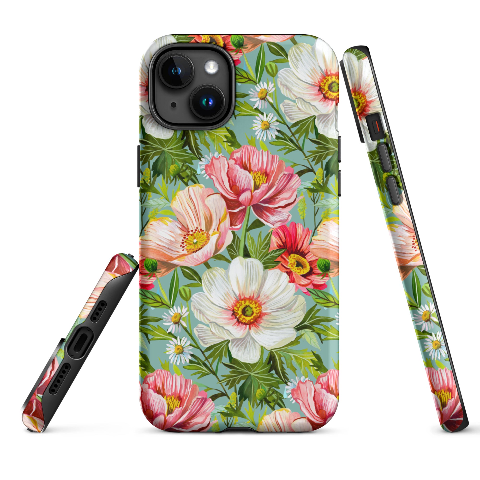 Lydia's Bouquet Tough Case for iPhone® iPhone 15 Plus
