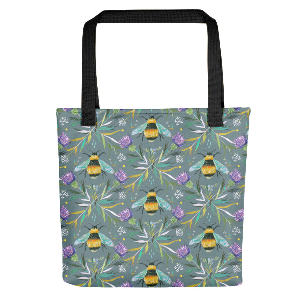 Bee Tote Bag Black
