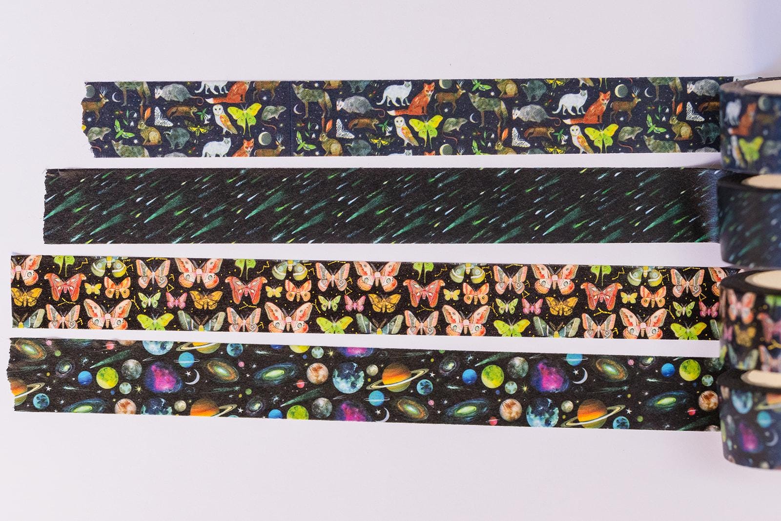 Nocturne - 4-Pack Washi Tape Roll Set