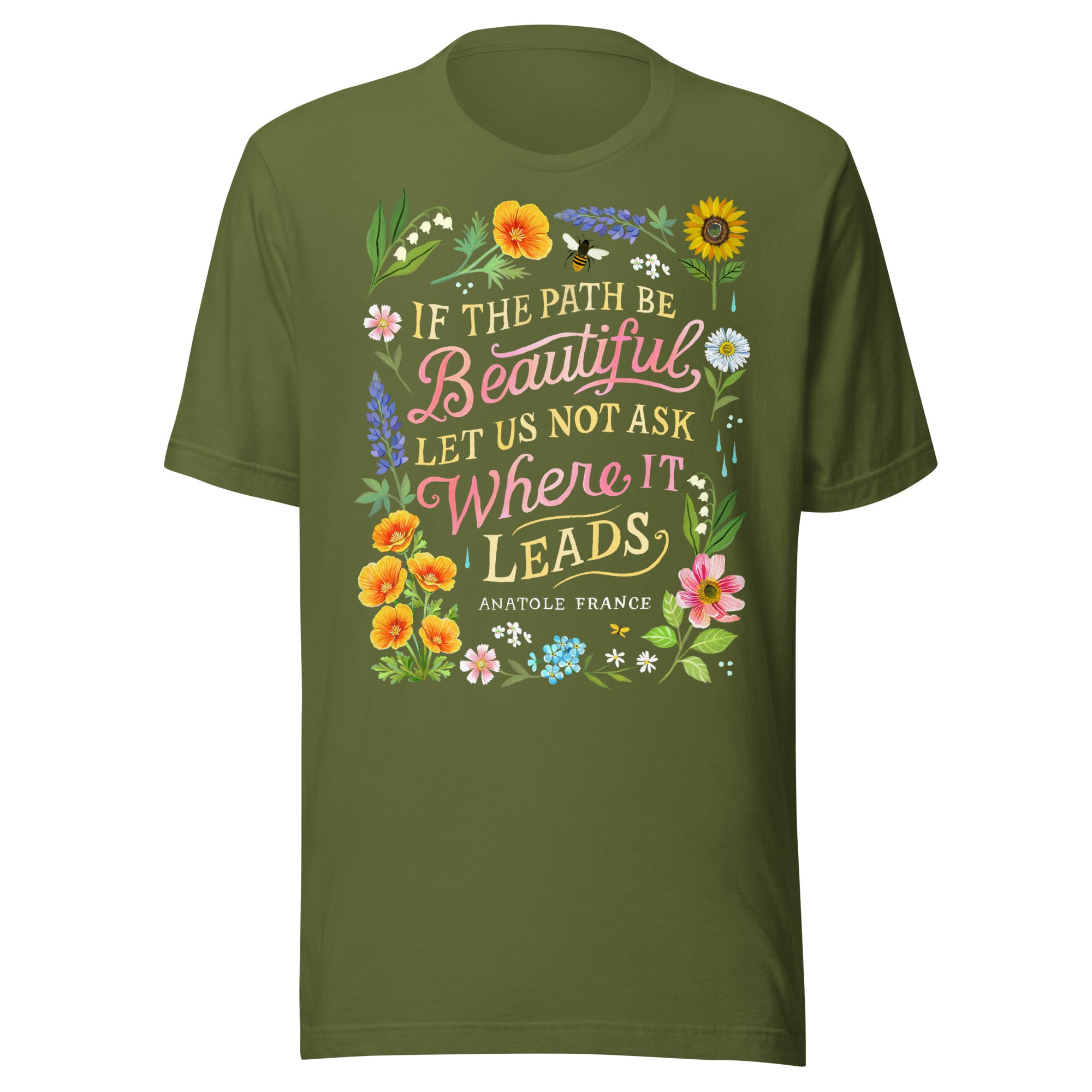 Path T-Shirt Olive