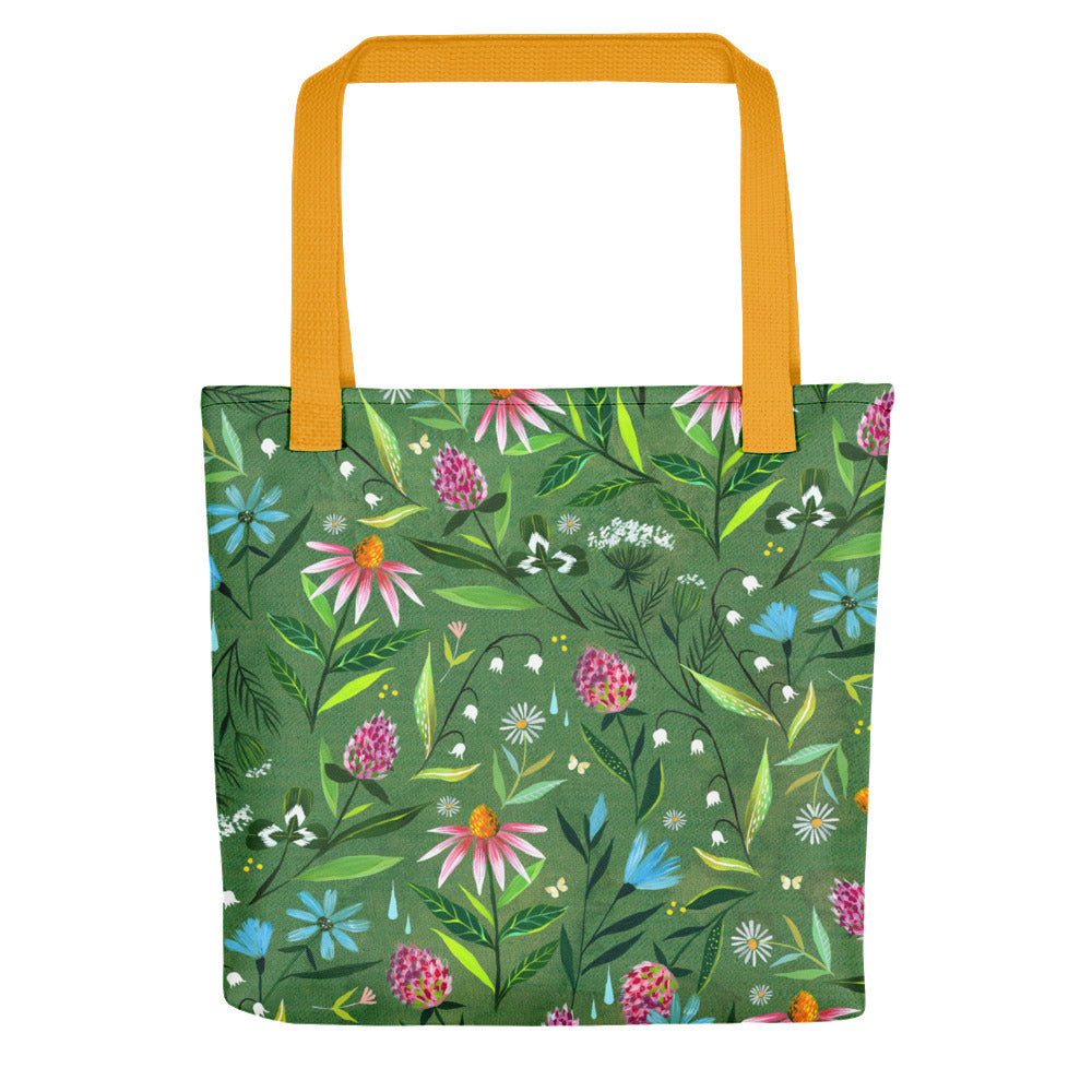 Meadow Tote Bag Yellow