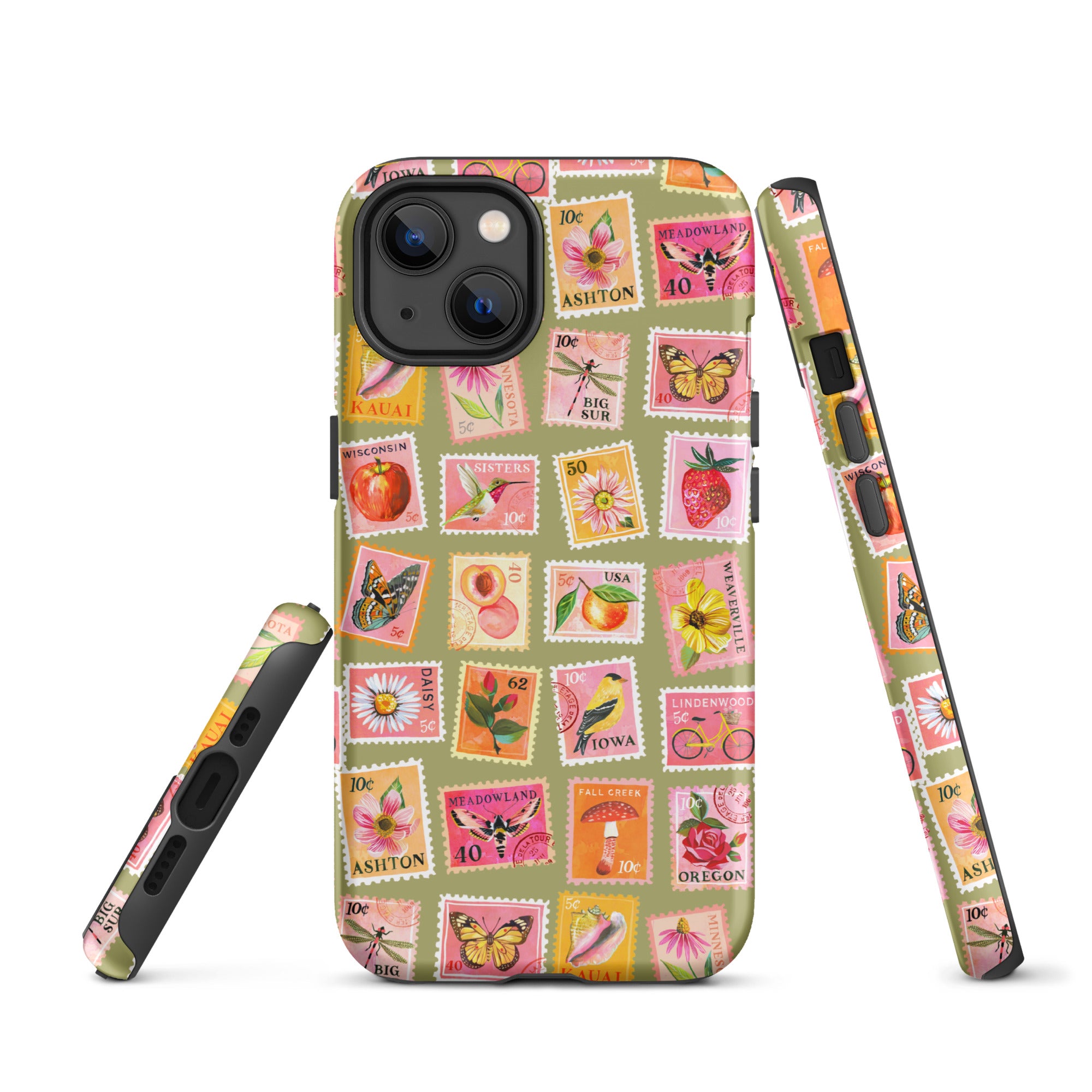 Stamp Collection Tough Case for iPhone® iPhone 13 Matte iPhone 11