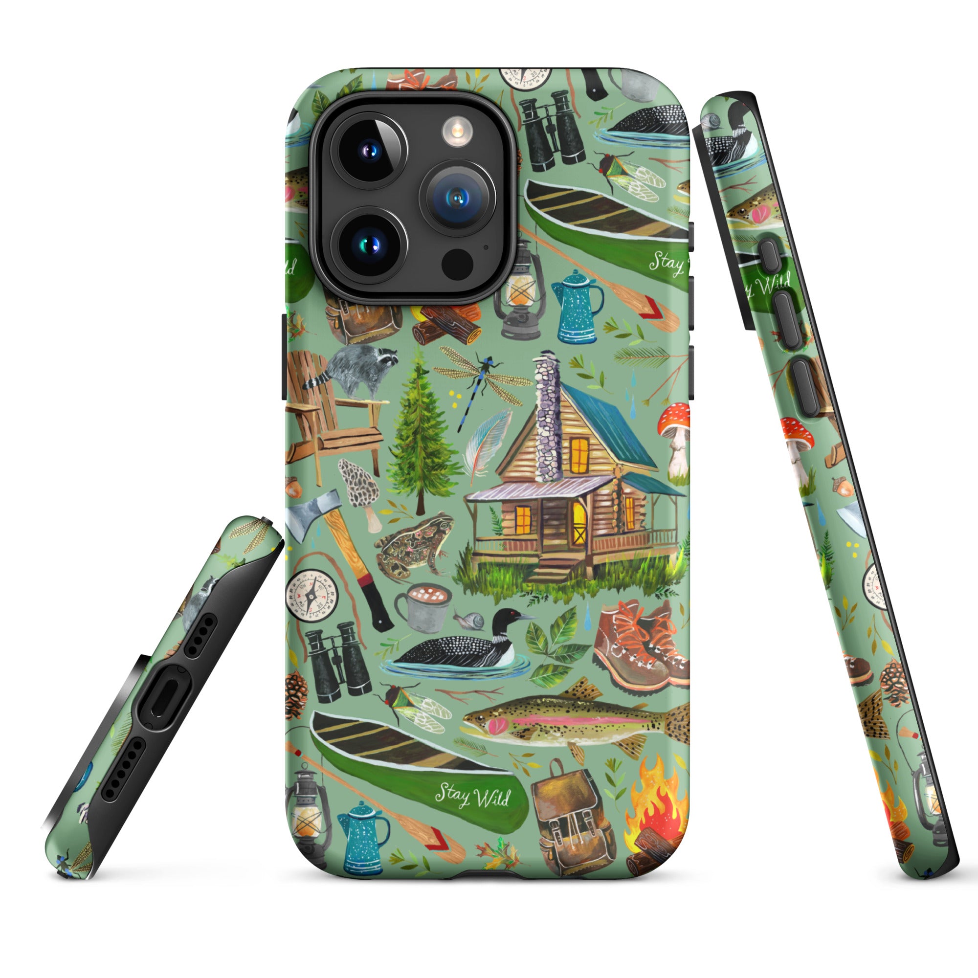 Lake Life Tough Case for iPhone® iPhone 15 Pro Max