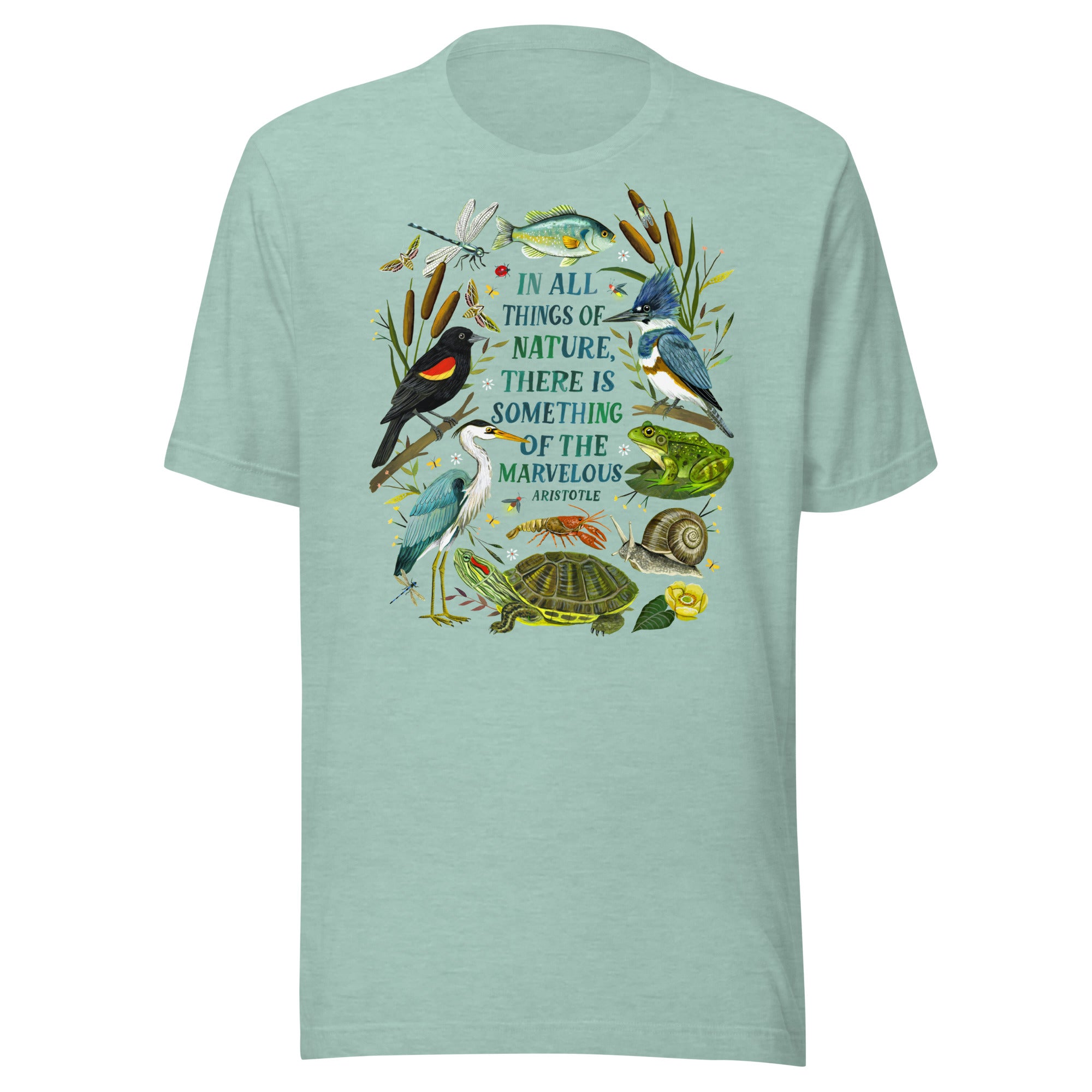 Something Marvelous Unisex T-Shirt Heather Prism Dusty Blue