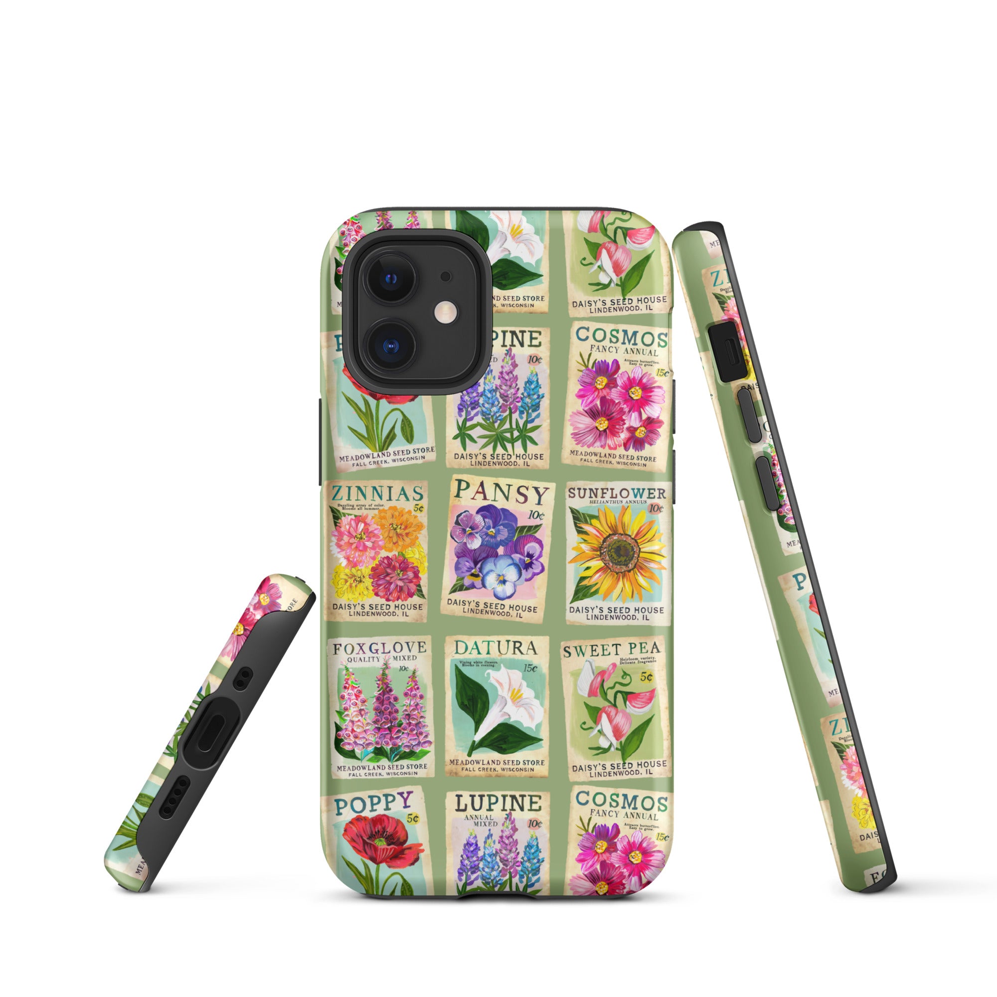 Seed Packets Tough Case for iPhone® iPhone 12 mini