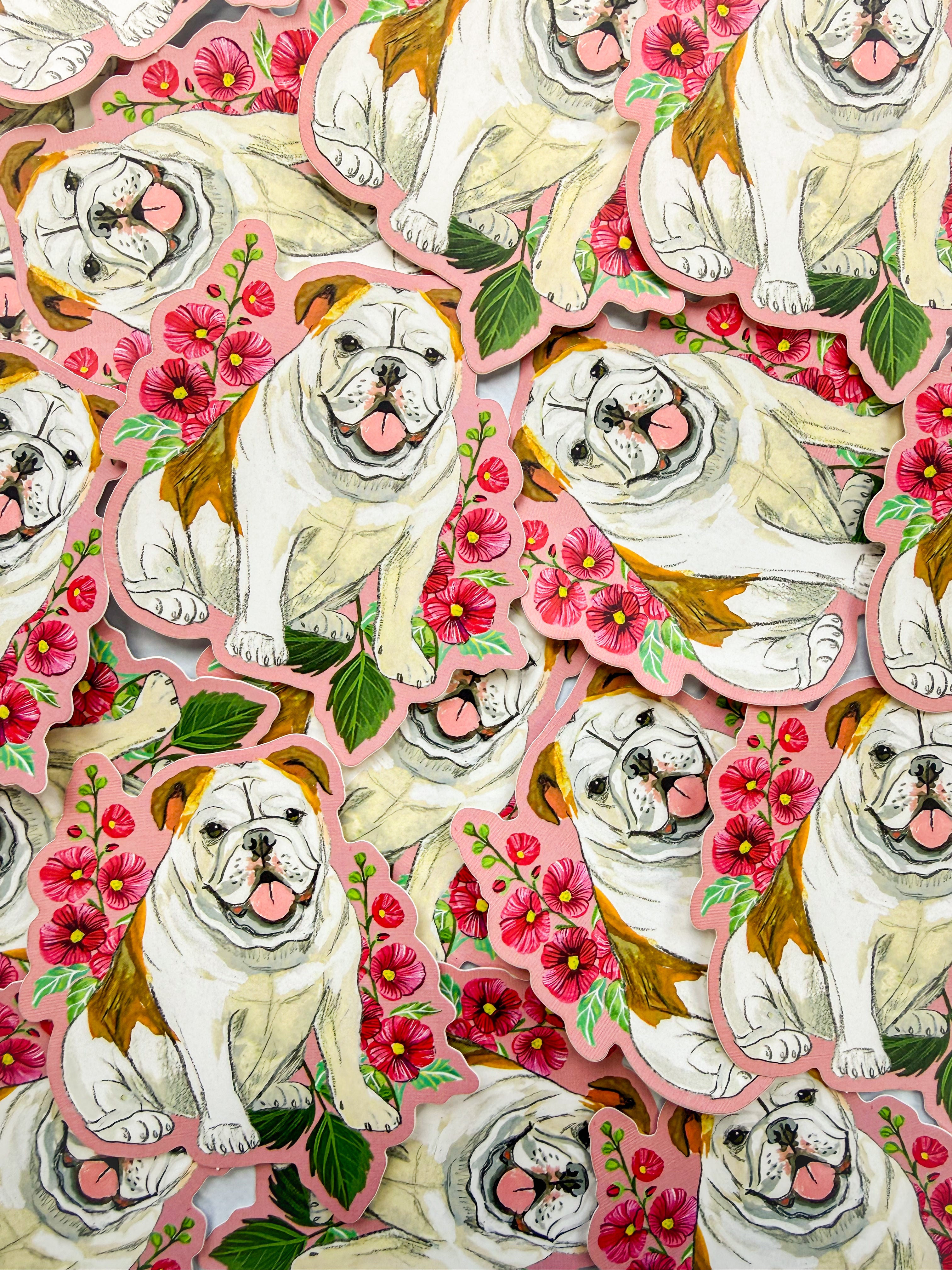 English Bulldog Sticker