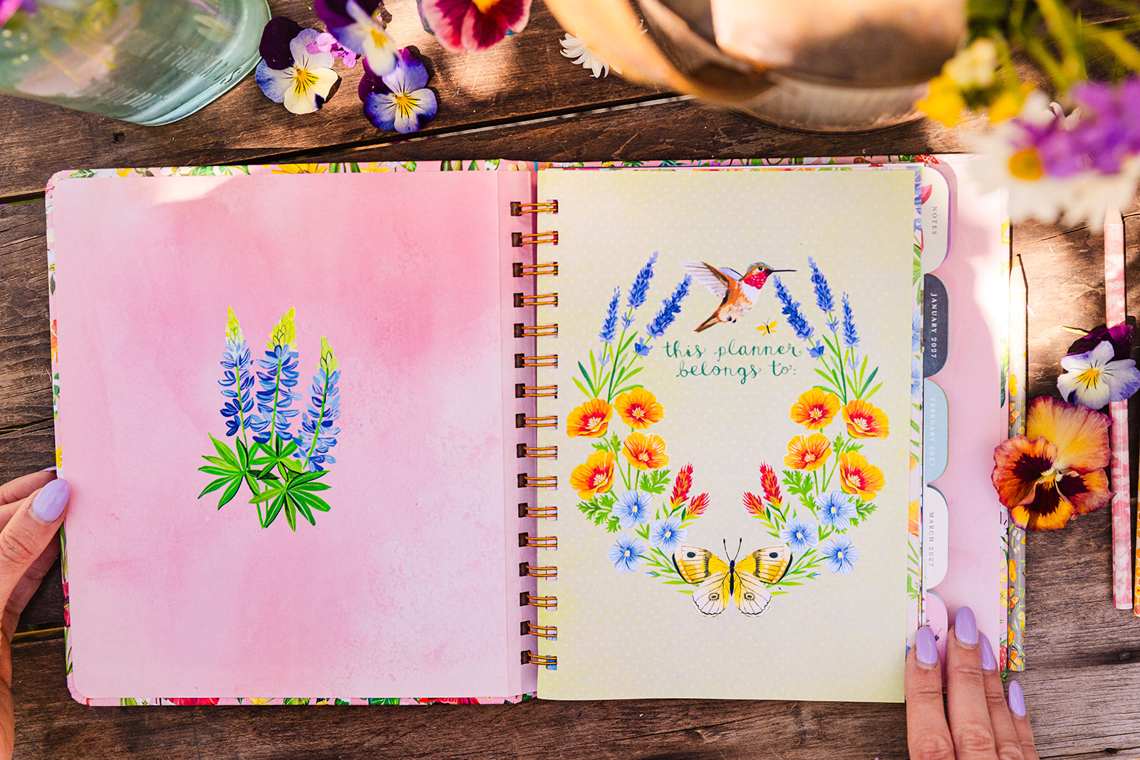2027 Deluxe Hardcover Planner