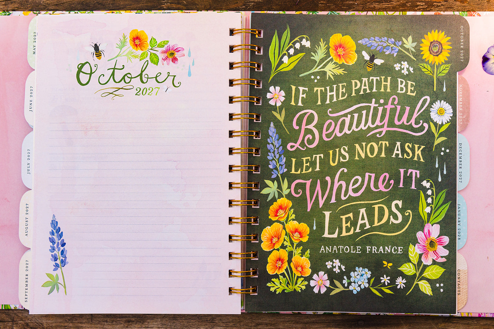 2027 Deluxe Hardcover Planner