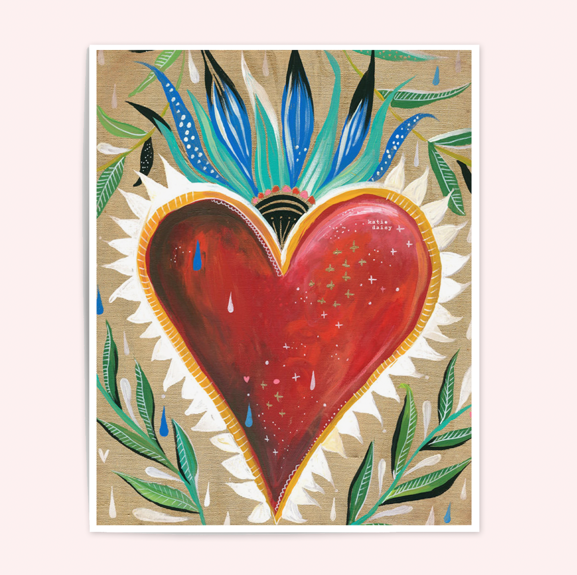 Sacred Heart Art Print
