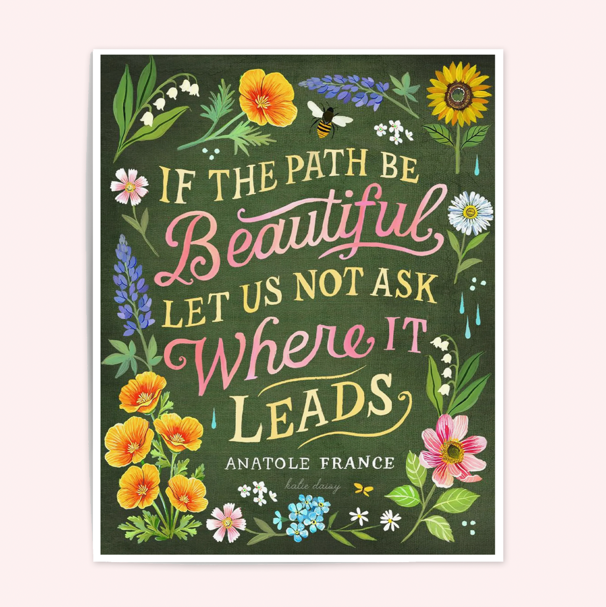Path Art Print