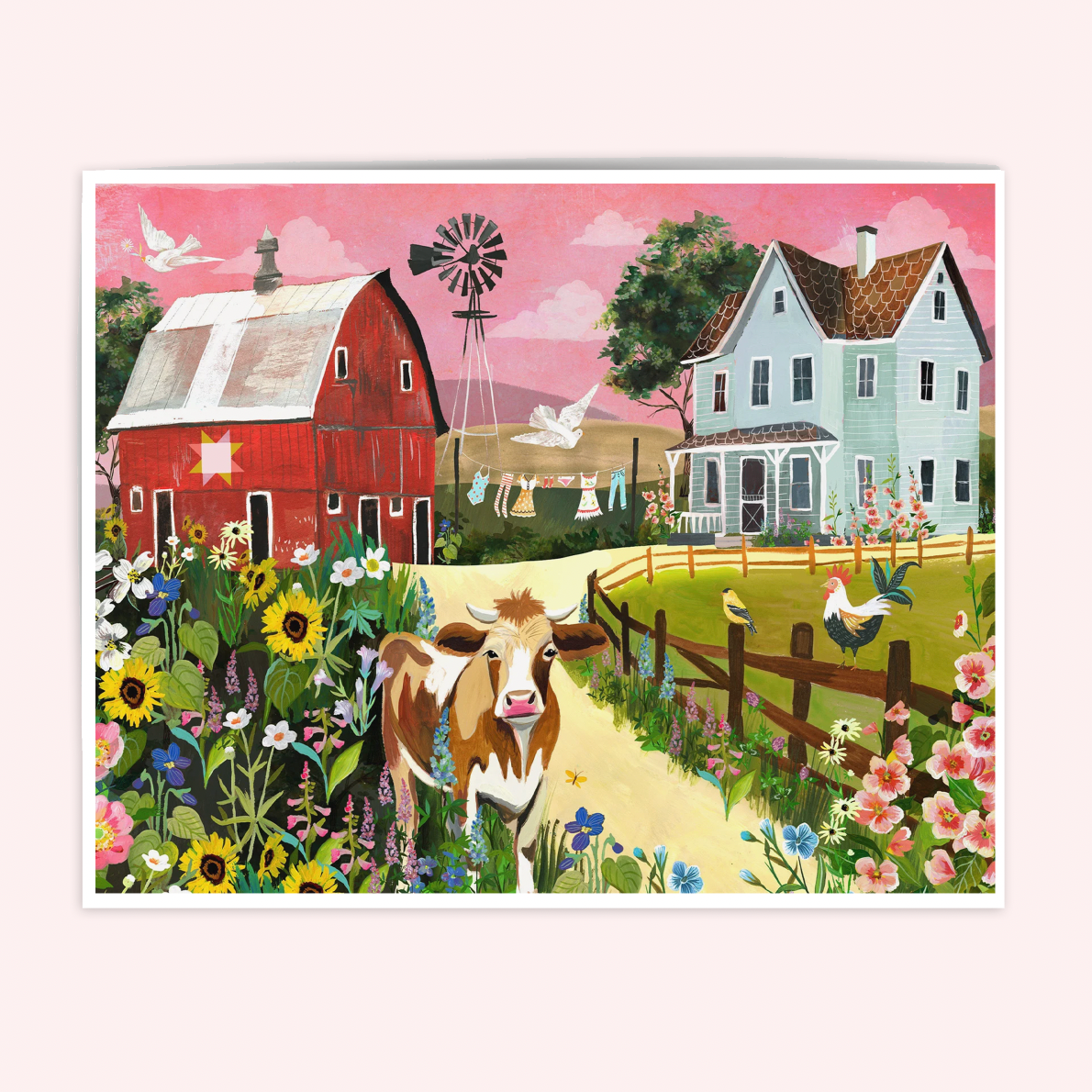 Farm Art Print