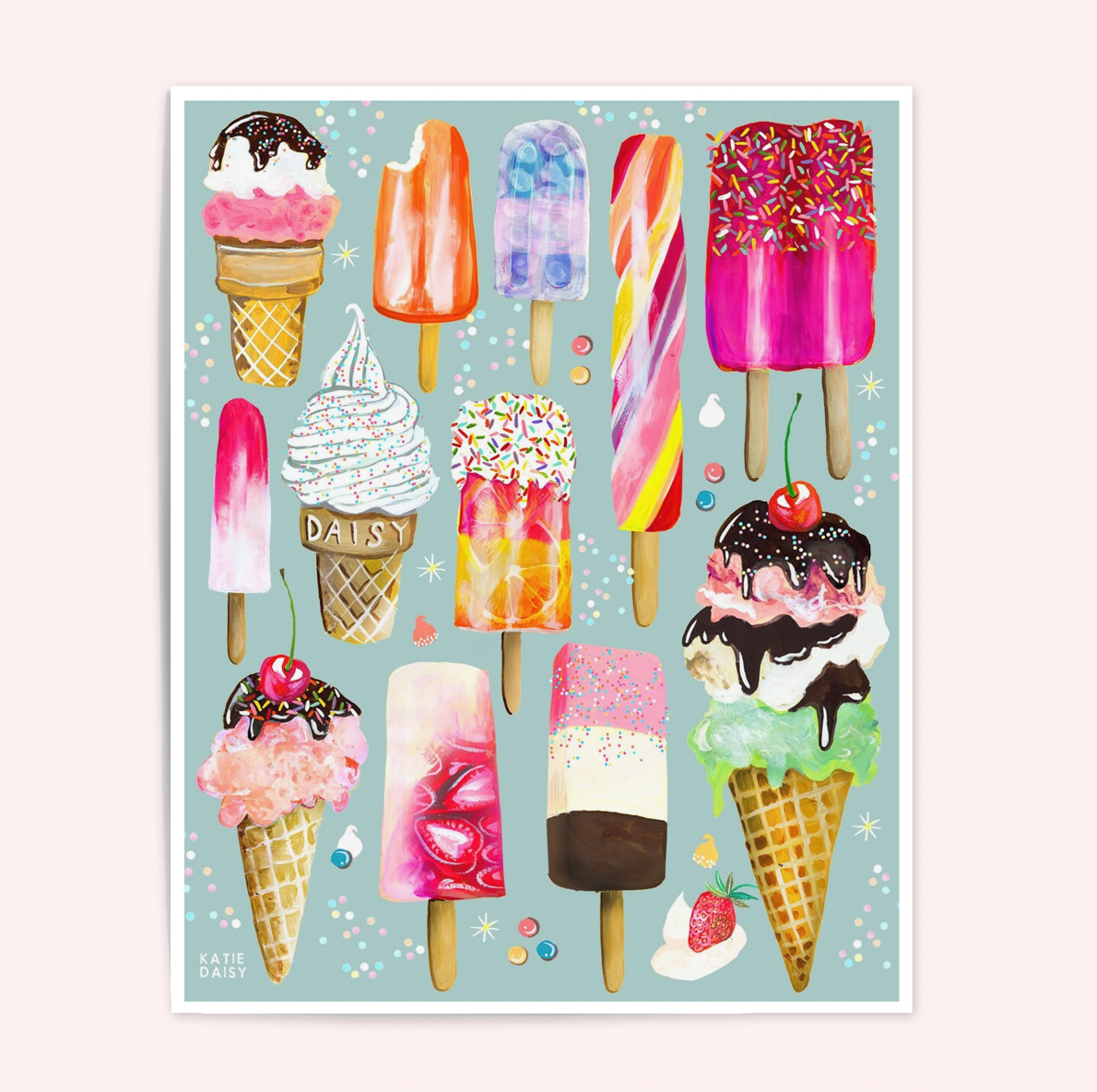 Ice Cream Art Print
