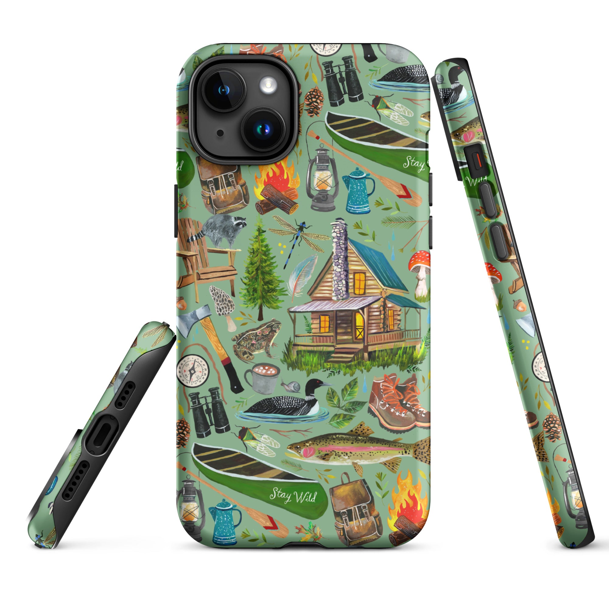 Lake Life Tough Case for iPhone® iPhone 15 Plus