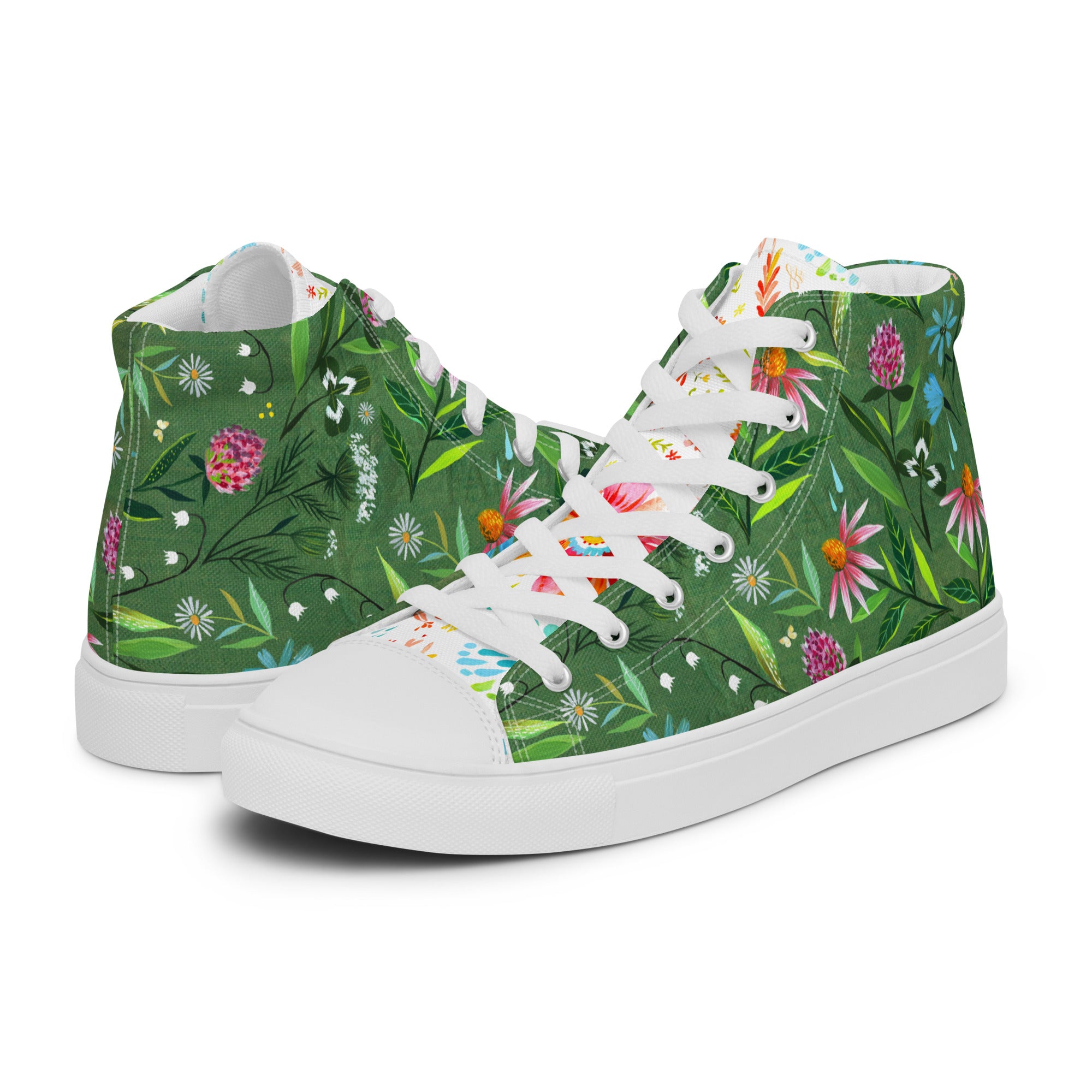 Green Prairie Canvas Shoes 12