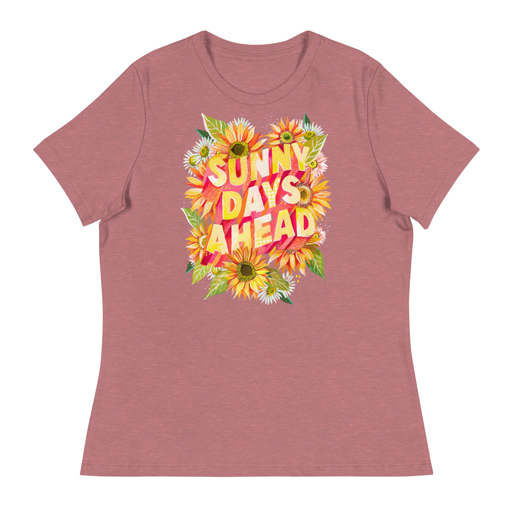 Sunny Days Women's Fit T-Shirt Heather Mauve