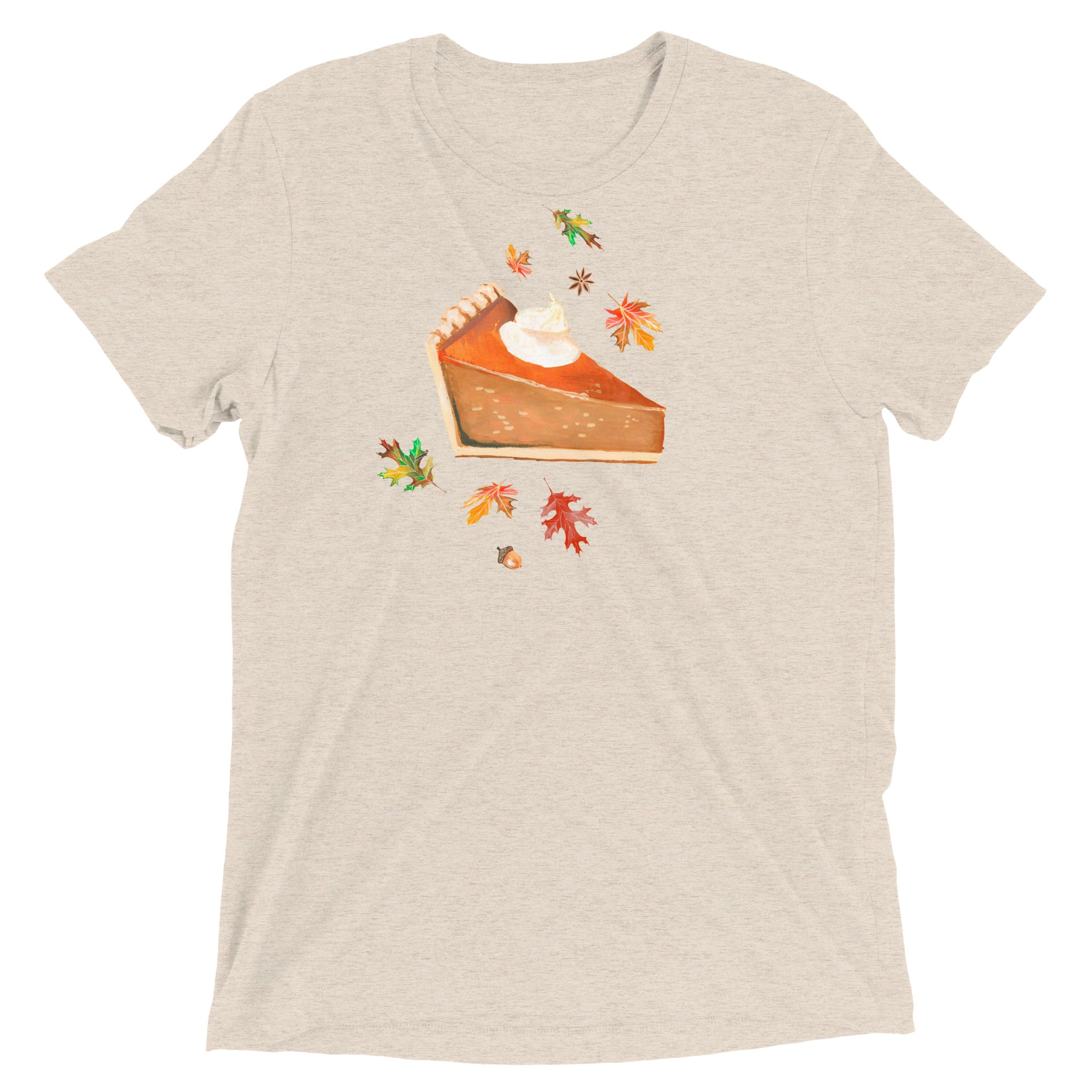 Pumpkin Pie Tri Blend T-Shirt Oatmeal Triblend