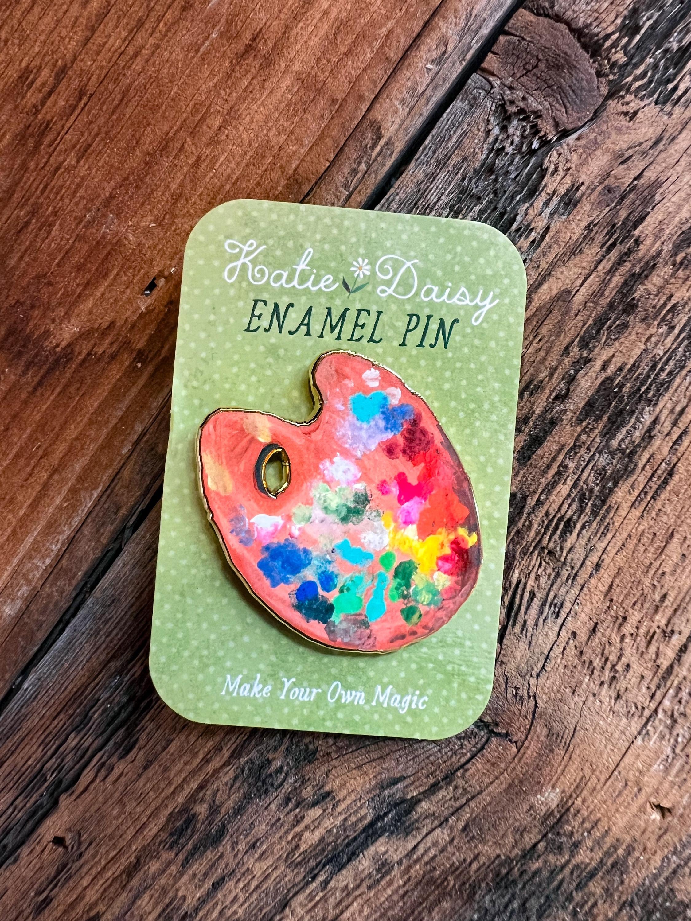 Painter's Palette Enamel Pin