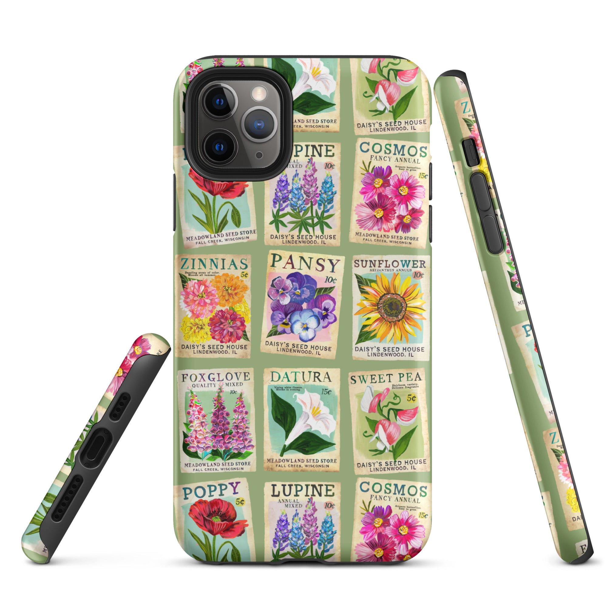 Seed Packets Tough Case for iPhone® iPhone 11 Pro Max