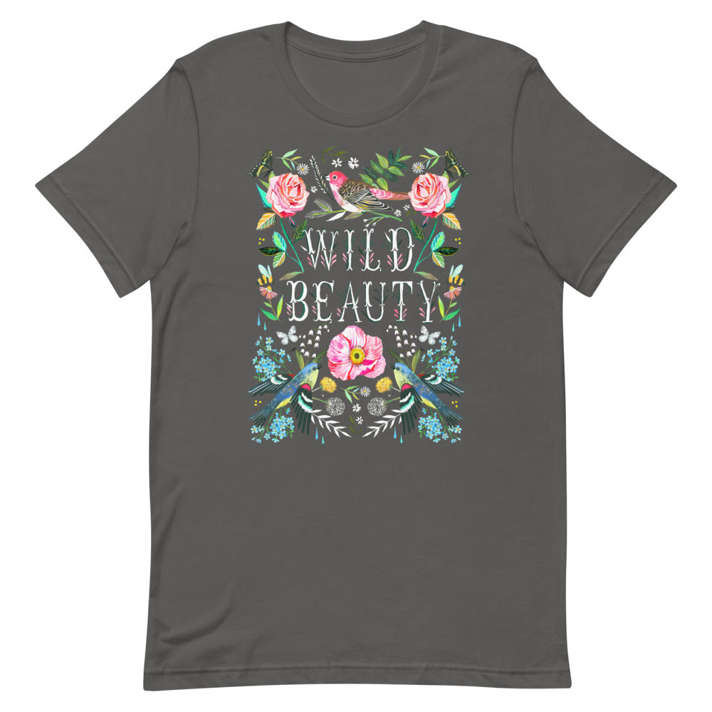 Wild Beauty T-Shirt Asphalt