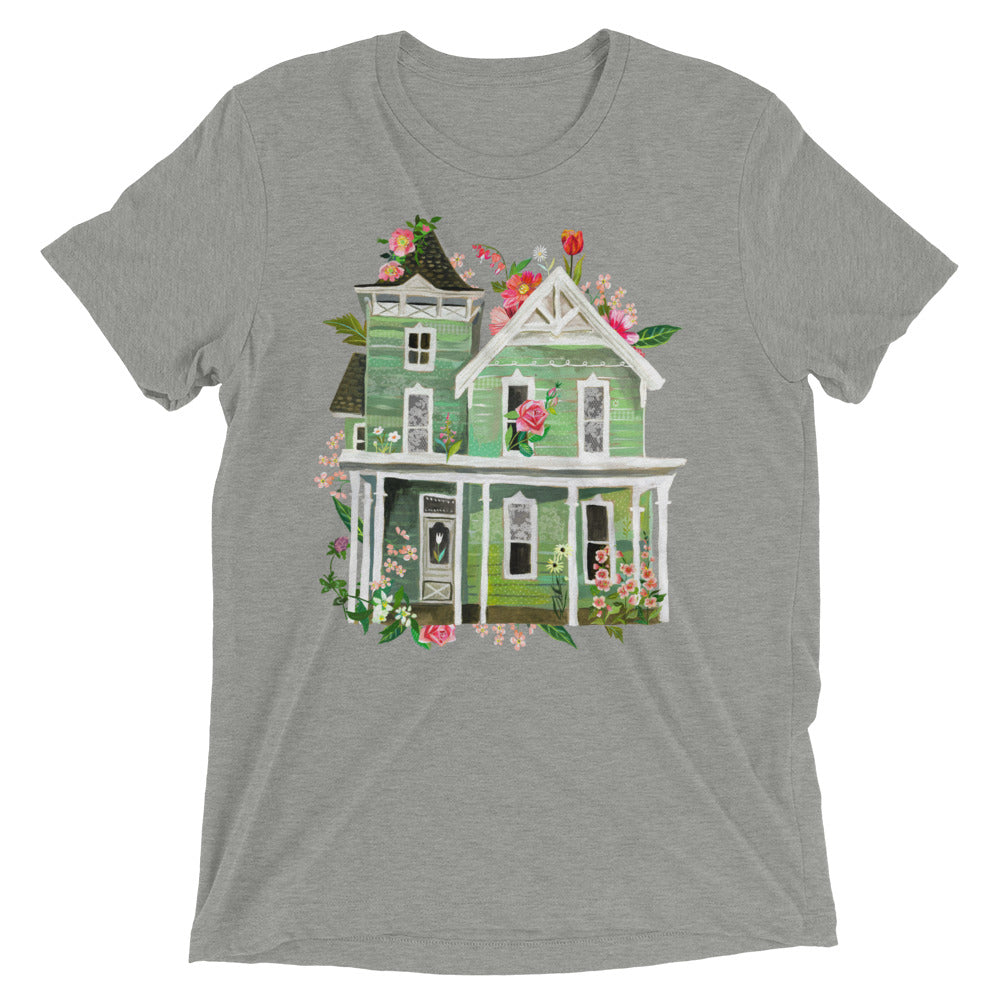 Garden Home Tri-Blend T-Shirt Athletic Grey Triblend