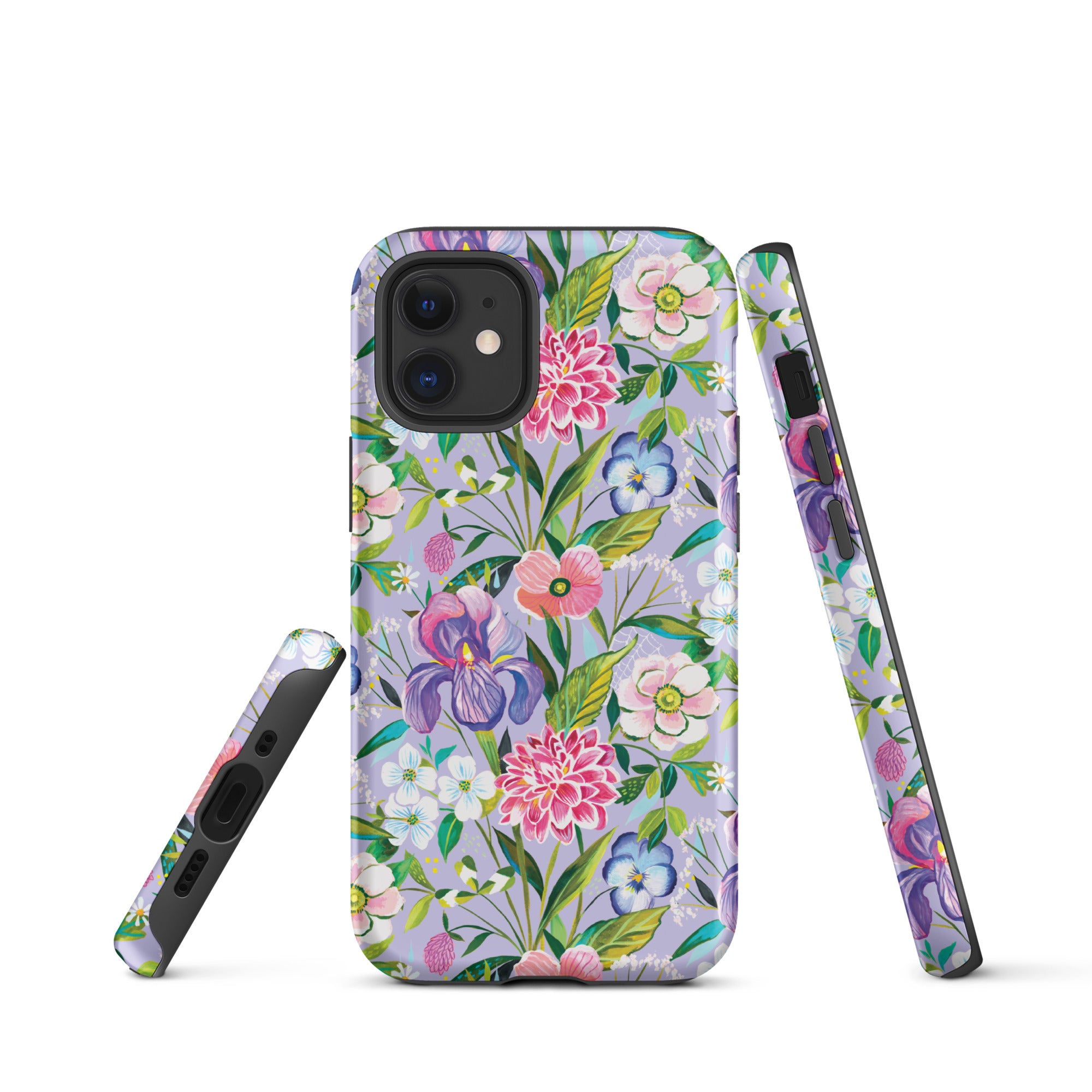 Iris Bouquet Tough Case for iPhone iPhone 12 mini