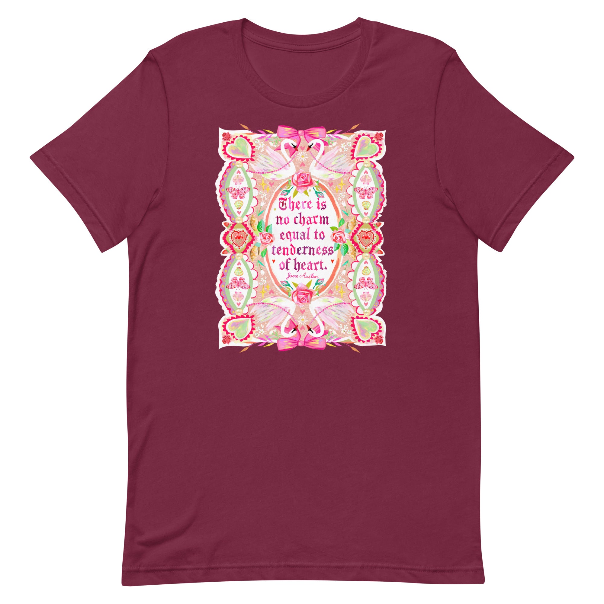 Tenderness of Heart T-Shirt Maroon