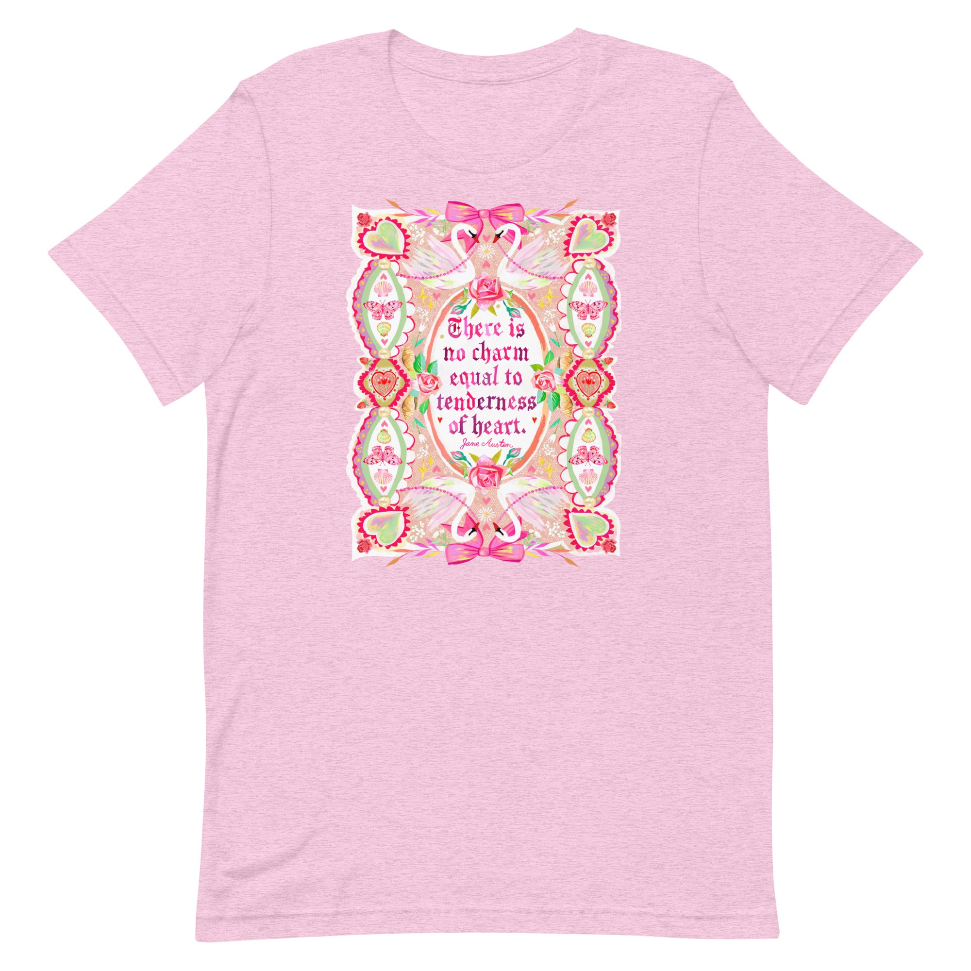 Tenderness of Heart T-Shirt Heather Prism Lilac