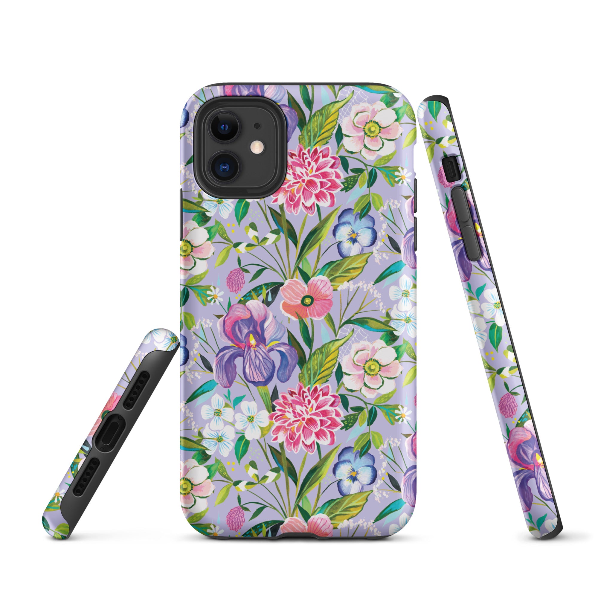 Iris Bouquet Tough Case for iPhone iPhone 11