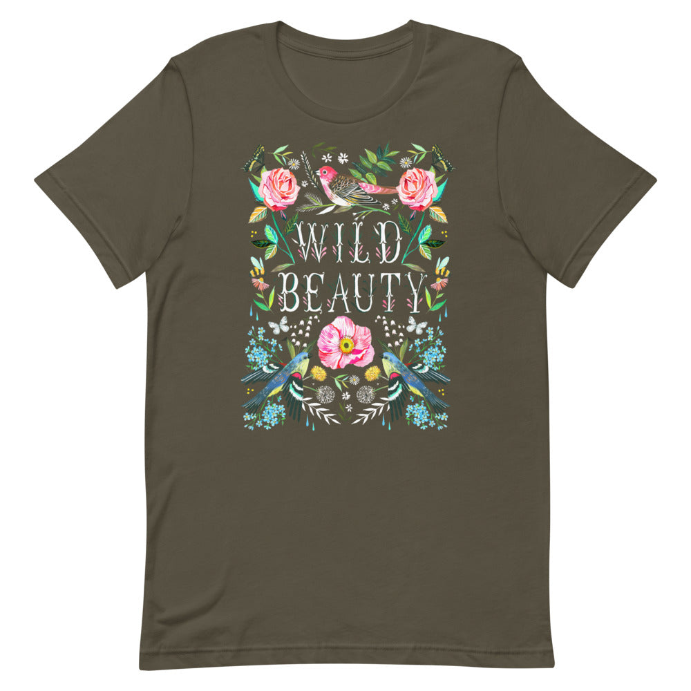 Wild Beauty T-Shirt Army