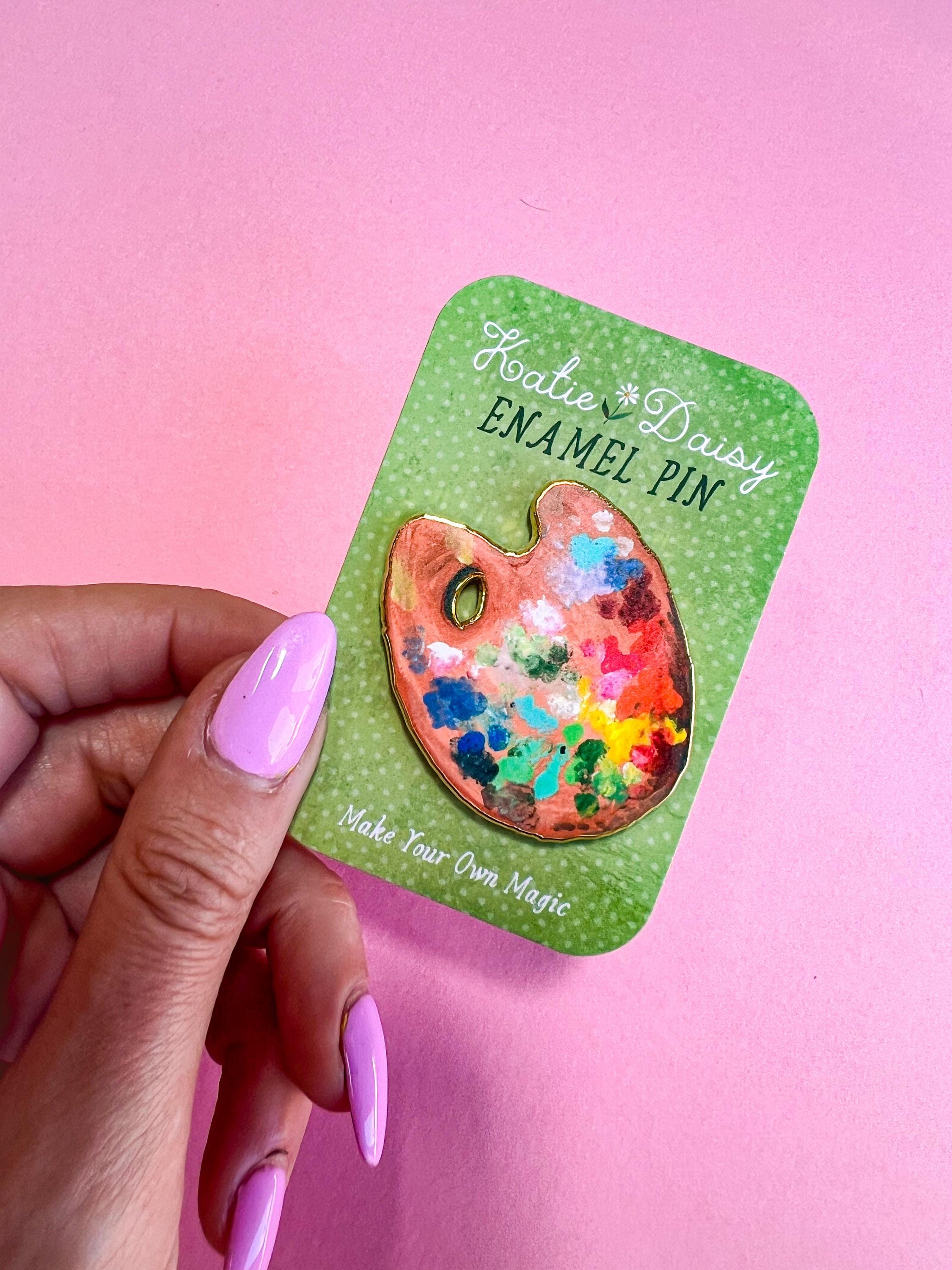 Painter's Palette Enamel Pin