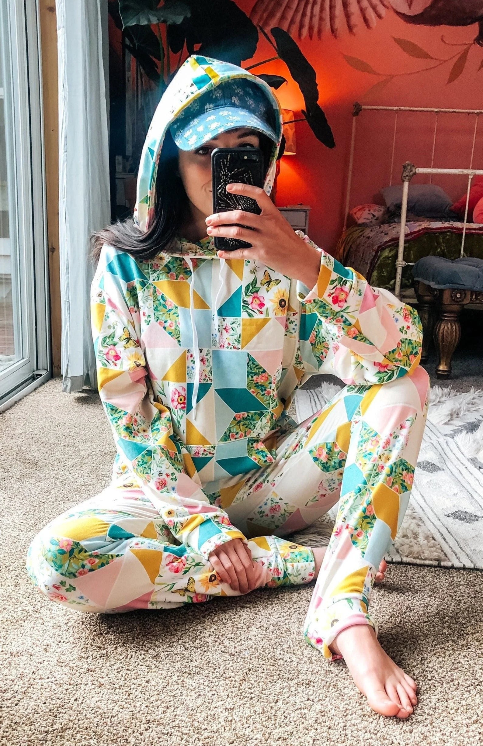 Patchwork Picnic Hoodie