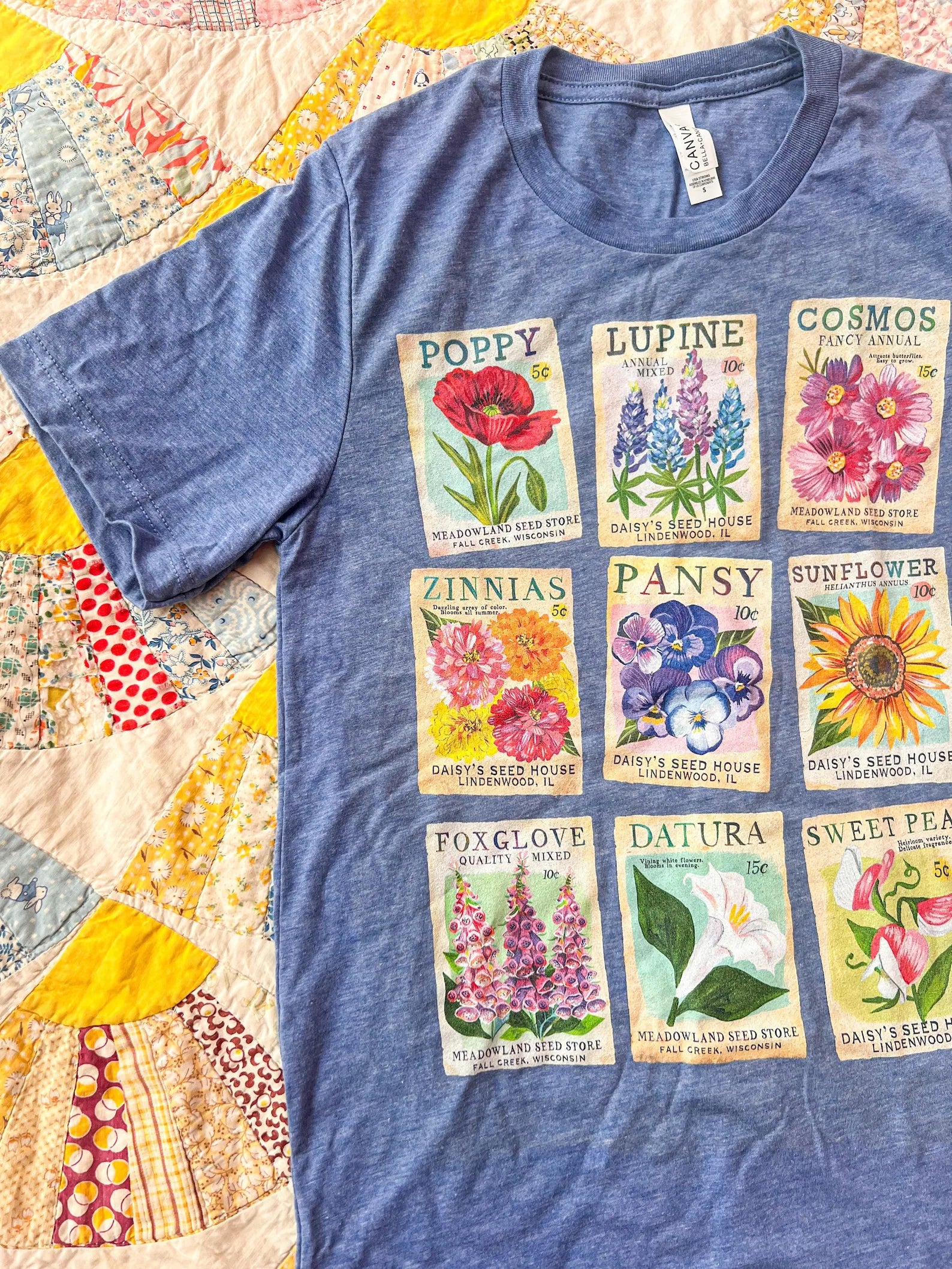 Seed Packet Tri-Blend T-Shirt