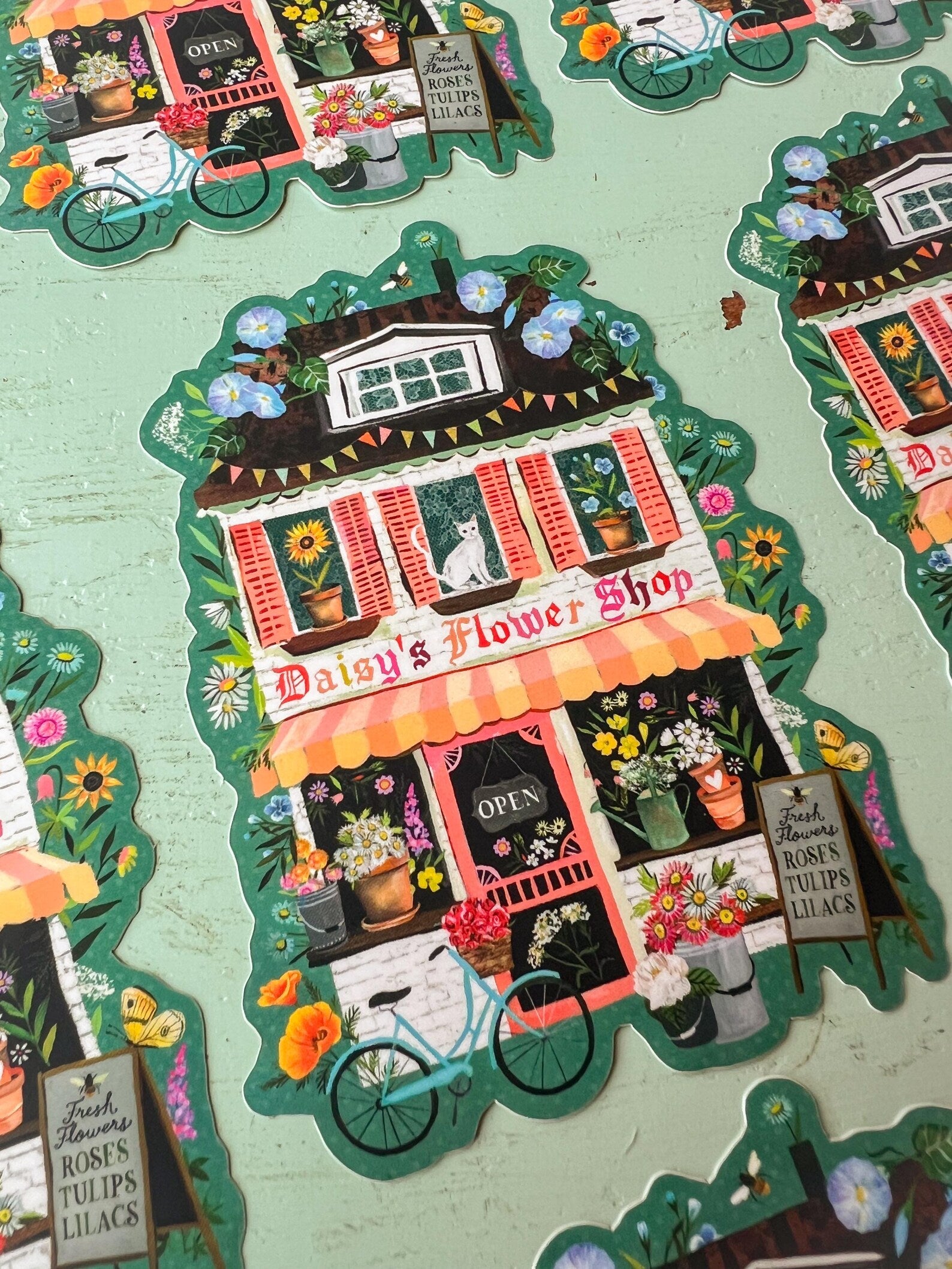 Flower Shop Sticker