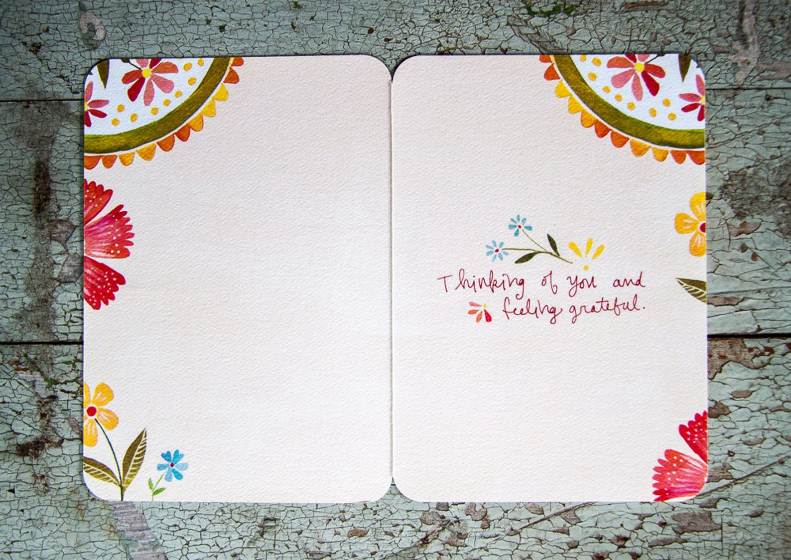 Let Us Be Grateful - Greeting Card