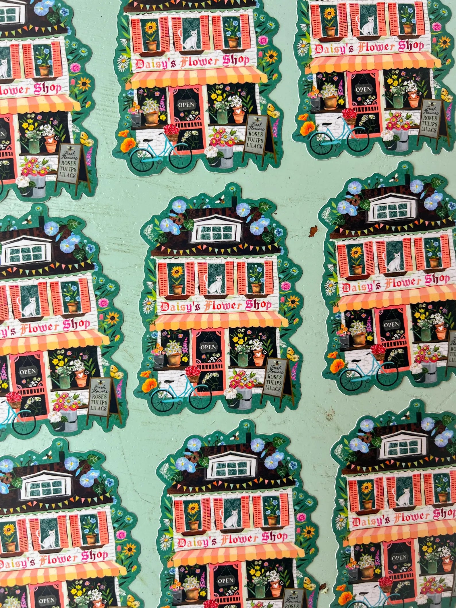 Flower Shop Sticker