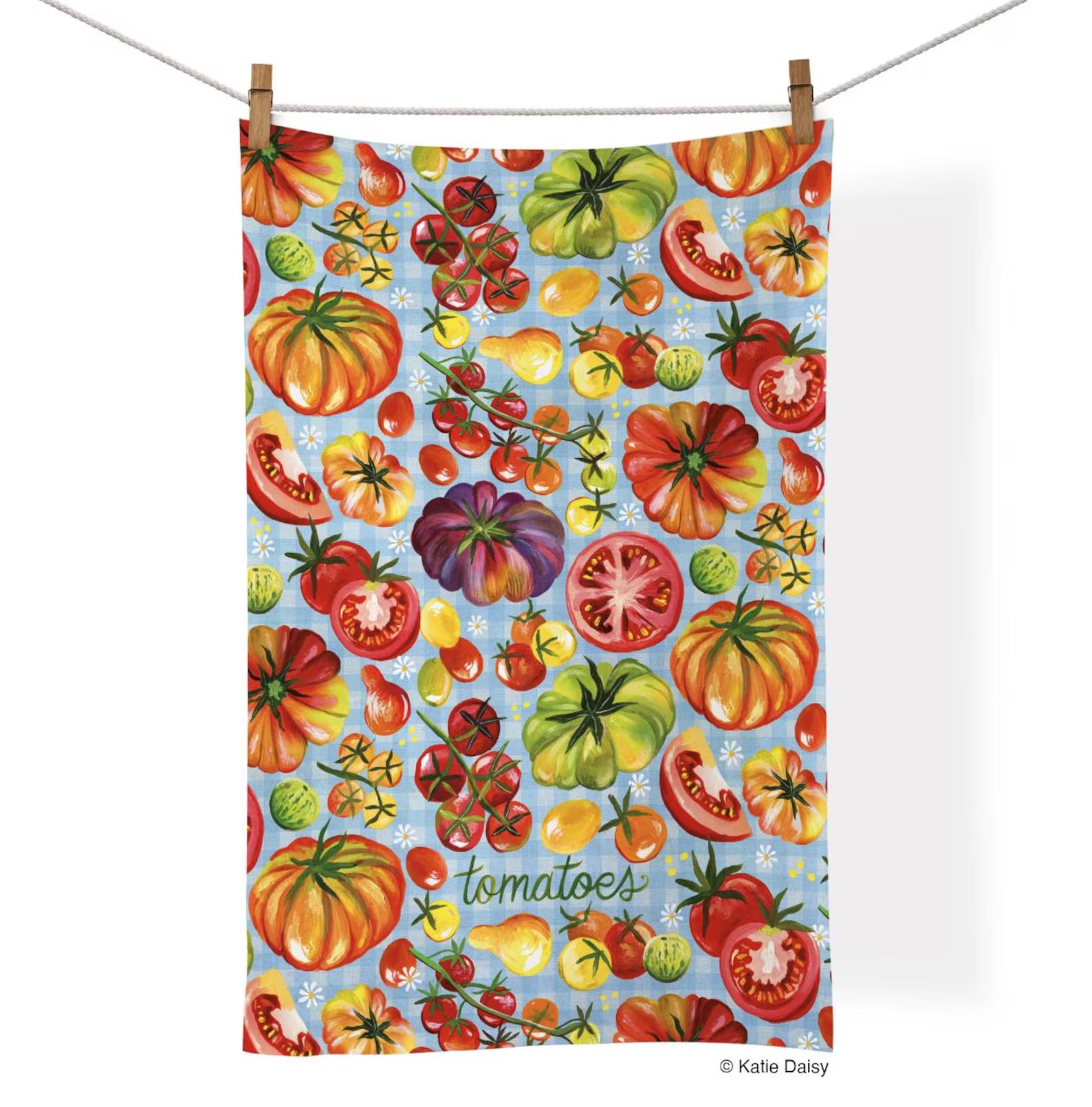 Tomato Tea Towel
