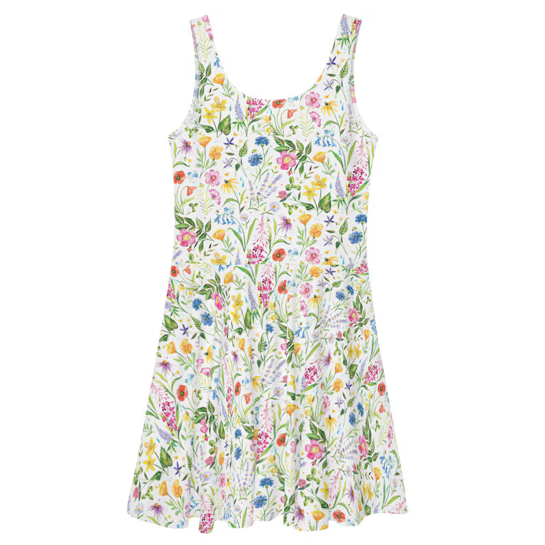Wildflower Skater Dress
