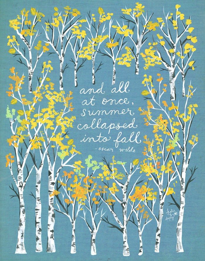 Summer Collapsed Art Print