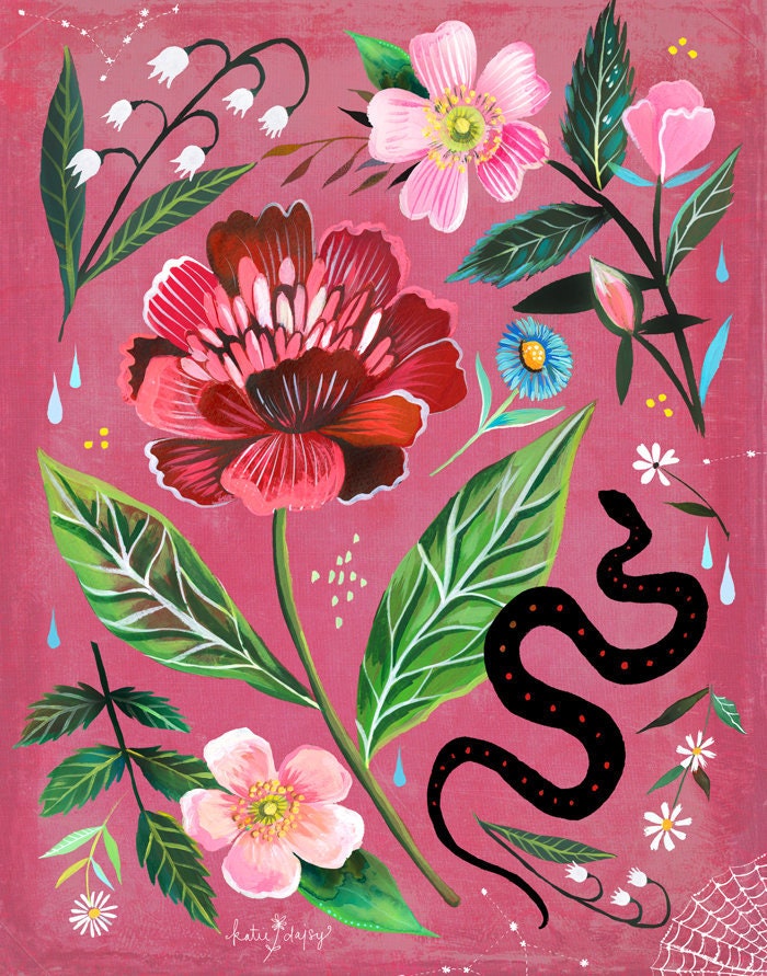 Peony Garden Art Print