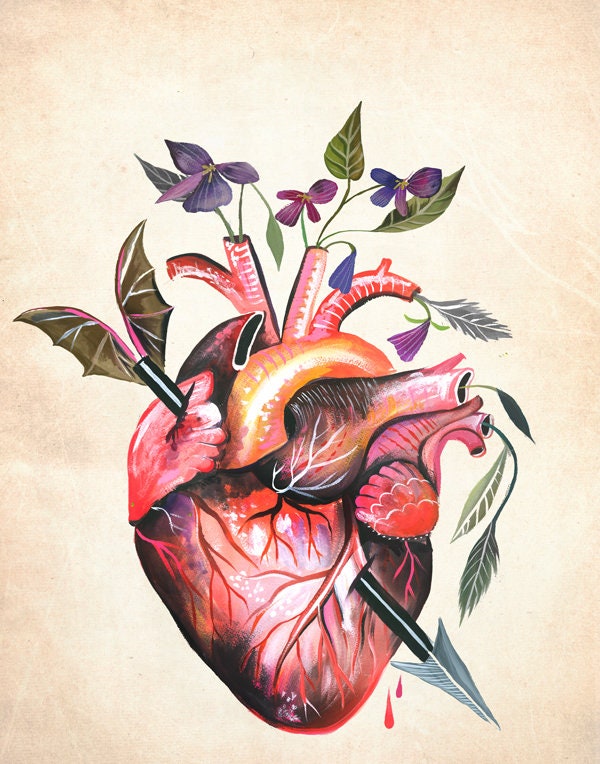 Heart Art Print
