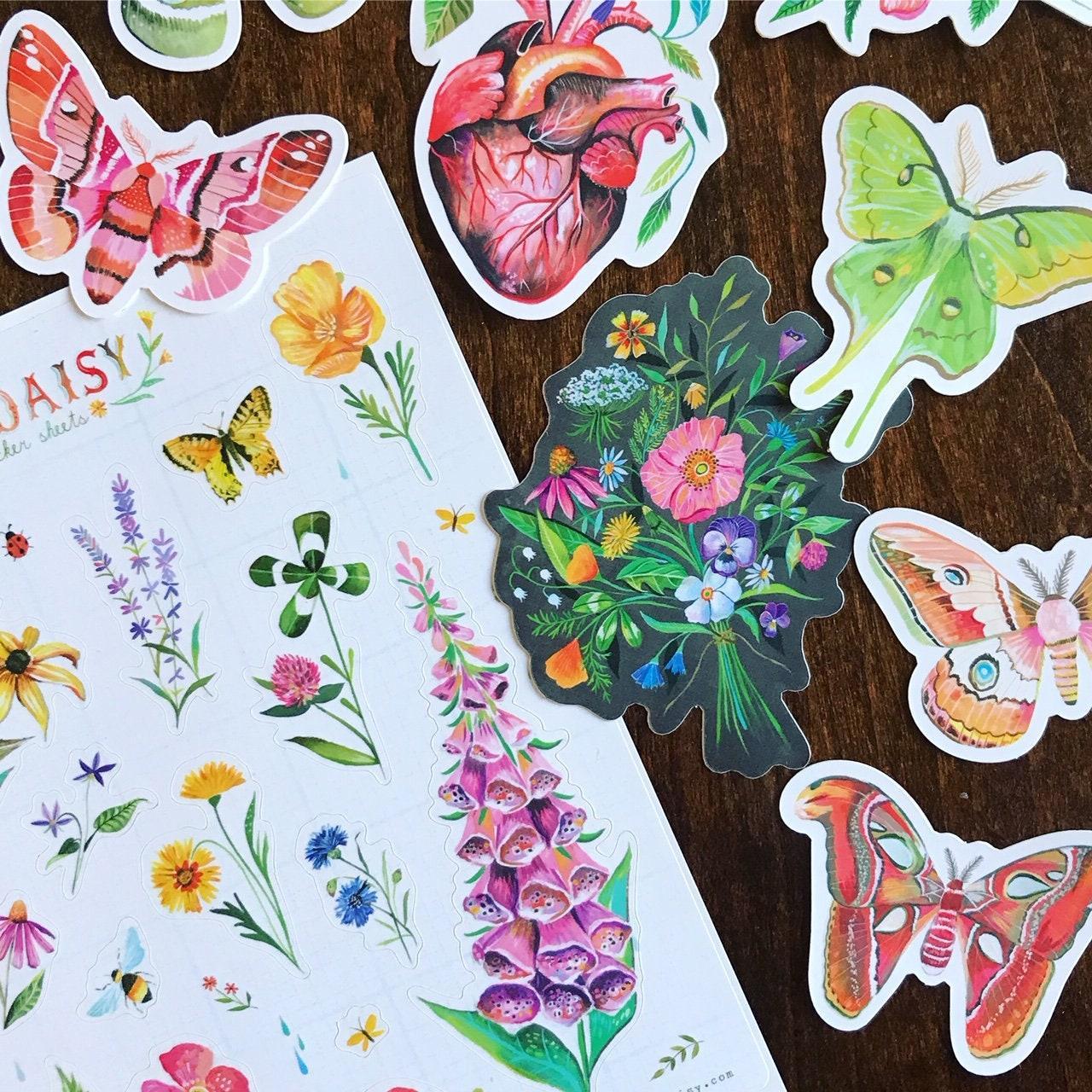 WILD ROSE - Matte Laminate Sticker