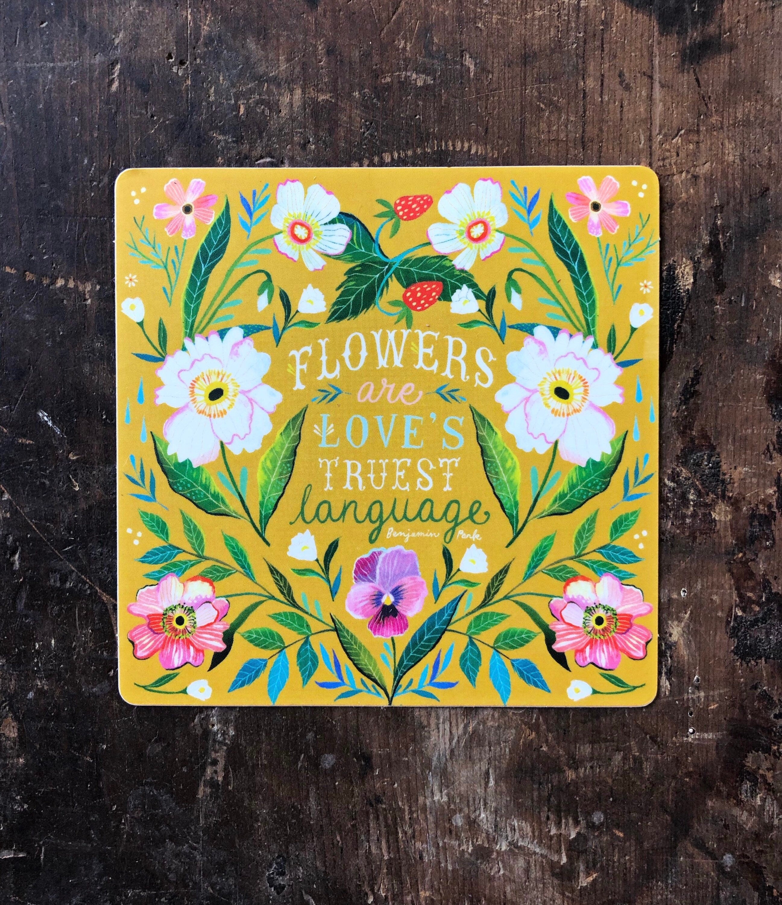Love’s Truest Language Sticker