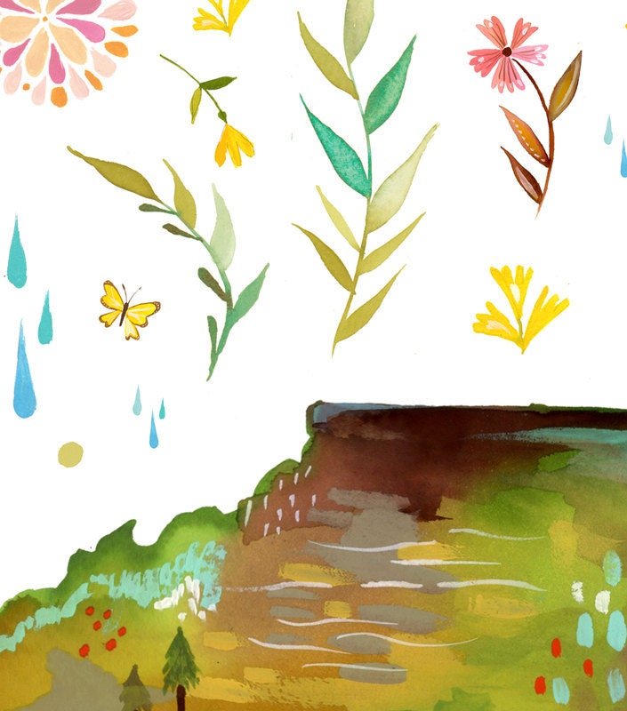 I Love North Carolina Art Print